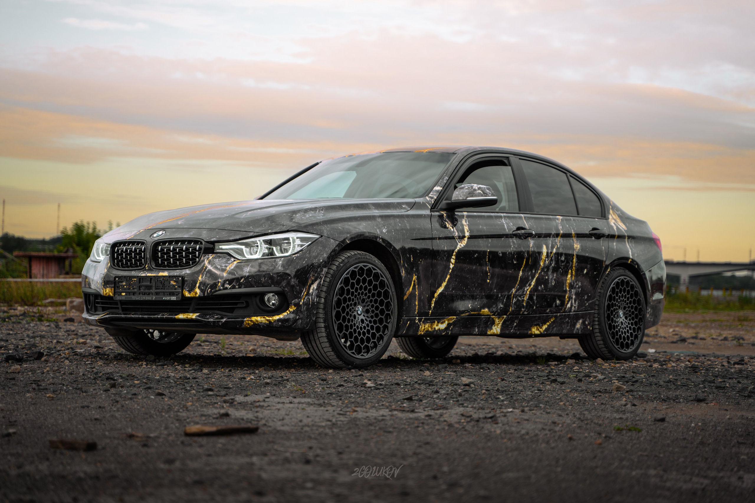 BMW 3-series. Автомобильный фотограф и видеограф в Санкт-Петербурге I 2golukov prod