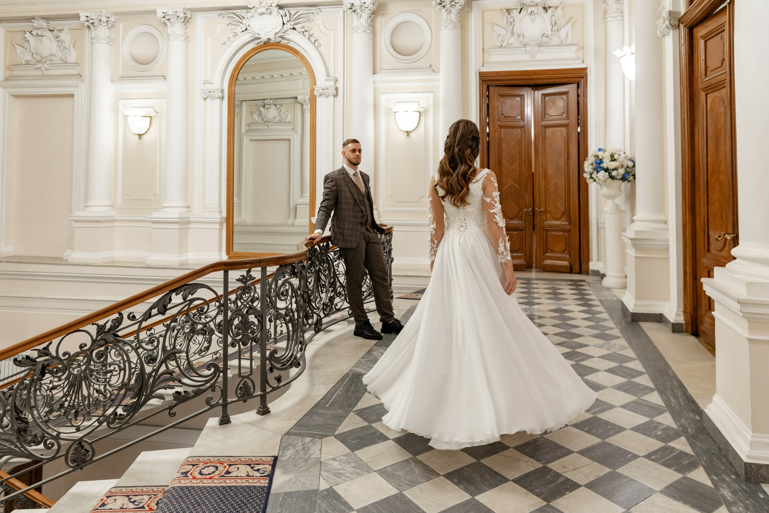 Свадебная серия в Отеле Гамма. Свадебный и портретный фотограф в Санкт-Петербурге Надежда Чечулина