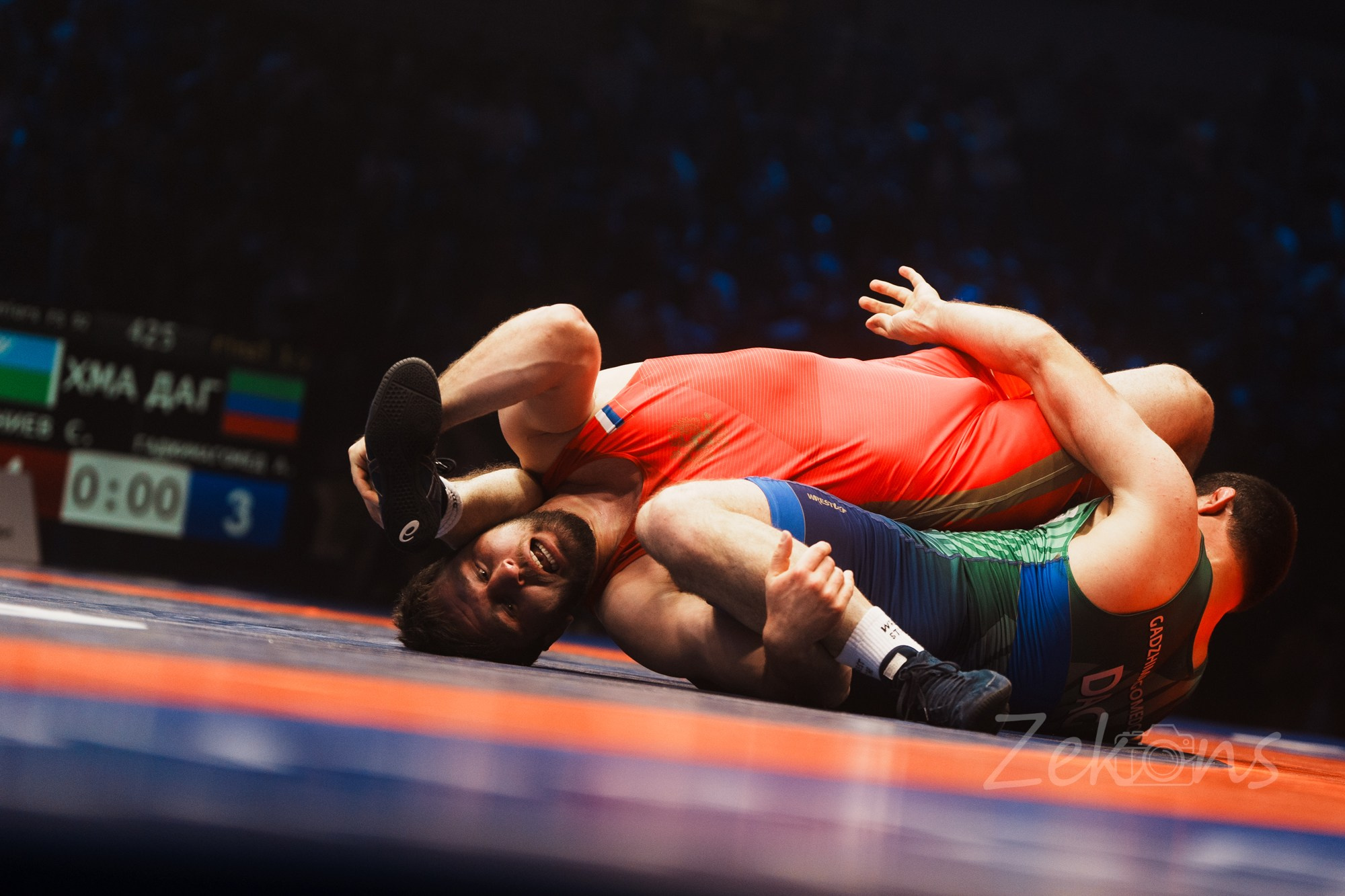 Чемпионат России по вольной борьбе 2025 (Москва). Zekons. Фото, видео, нейросети