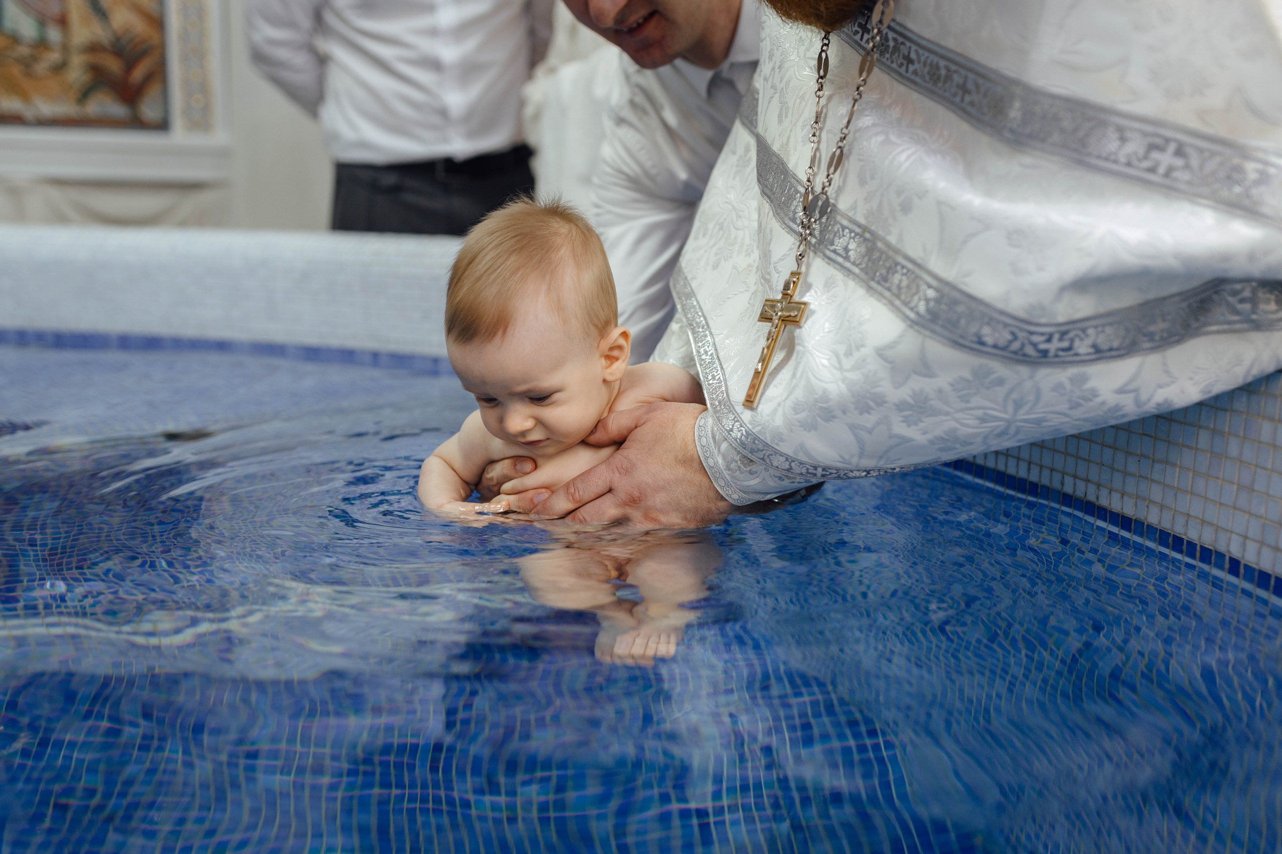 Крещение Демида, храм Святой Троицы, декабрь 2025