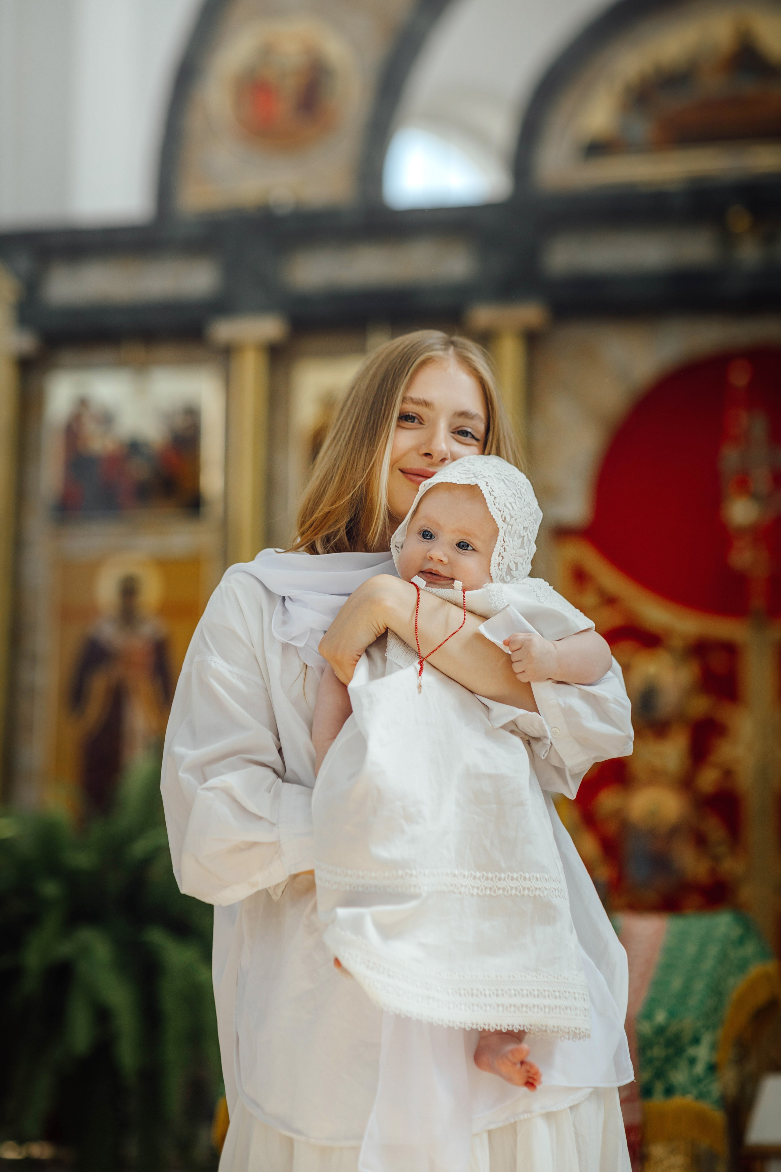 Крещение Мишель, гп. Ивенец, храм Ефросинии Полоцкой, август 2025