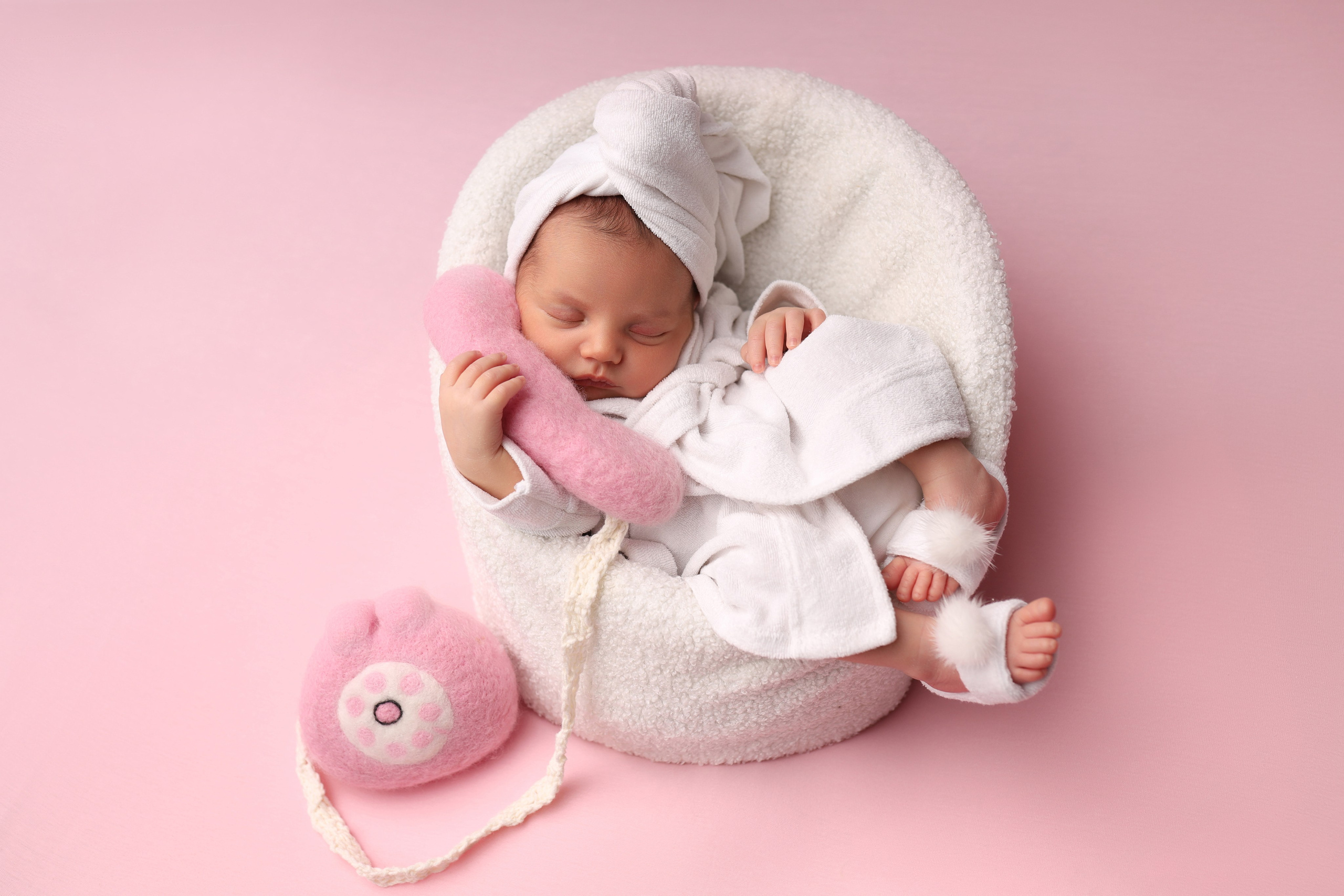 Newborn девочки. Фотограф новорожденных Модяева Ирина
