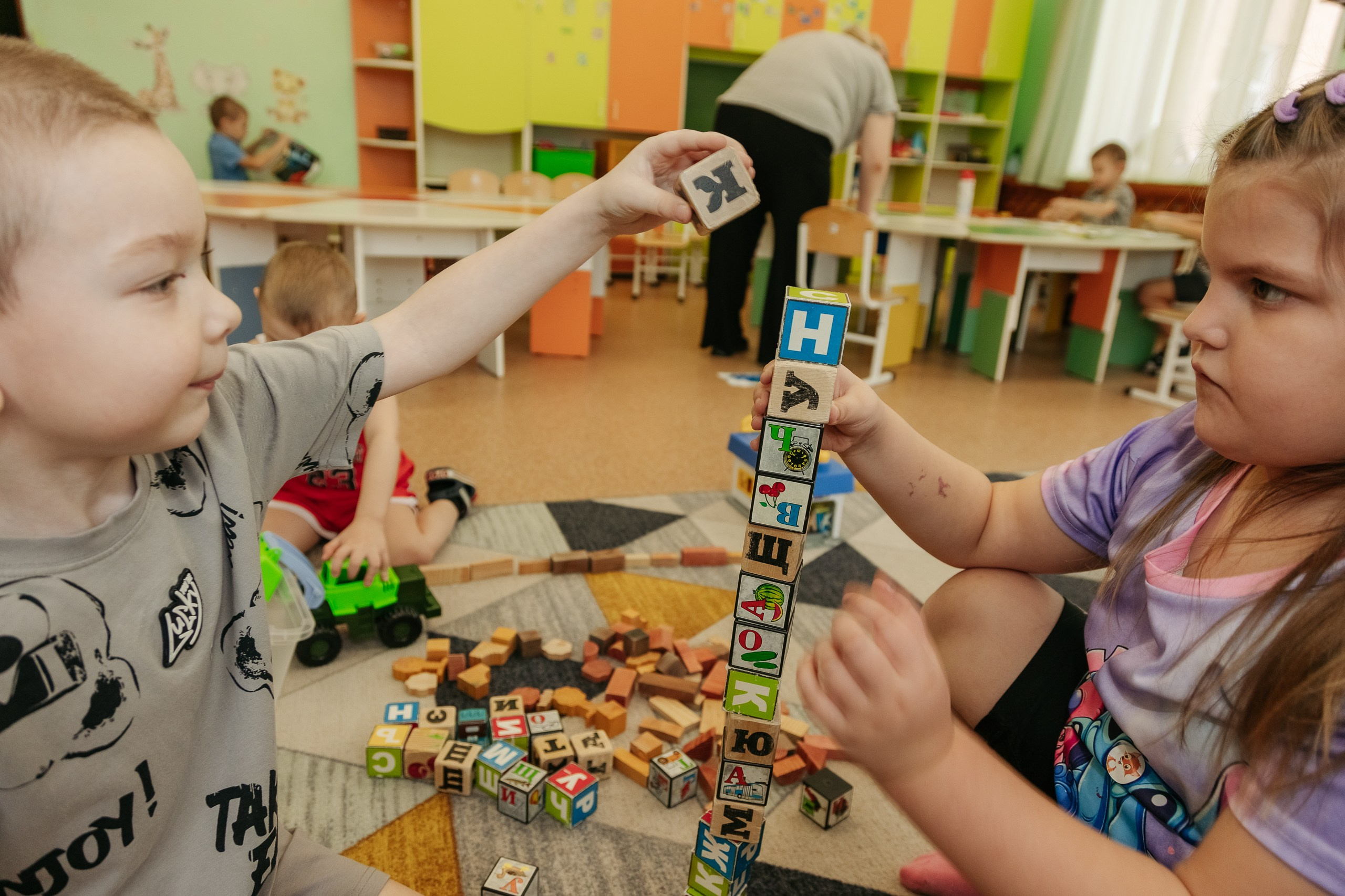 Репортаж в саду (1 день из жизни сада). Фотограф на первый годик, семейный и детский фотограф в Новосибирске