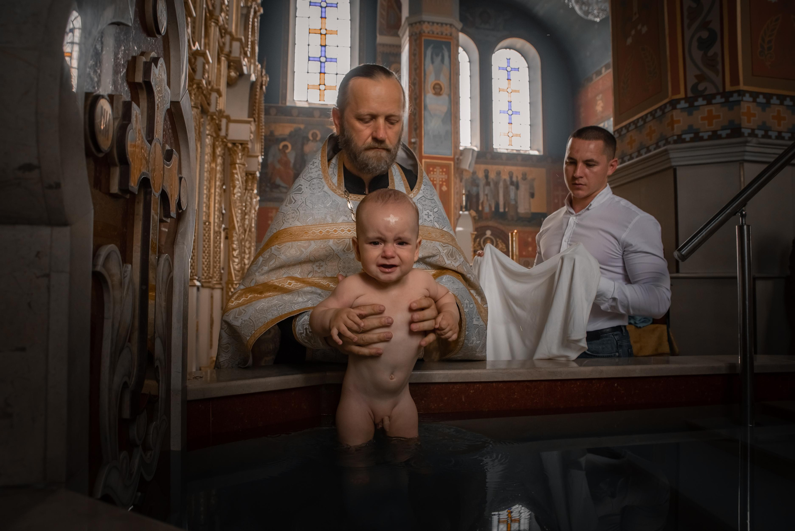 КРЕЩЕНИЕ КЛИМА. Свадебный и семейный фотограф в Краснодарском крае