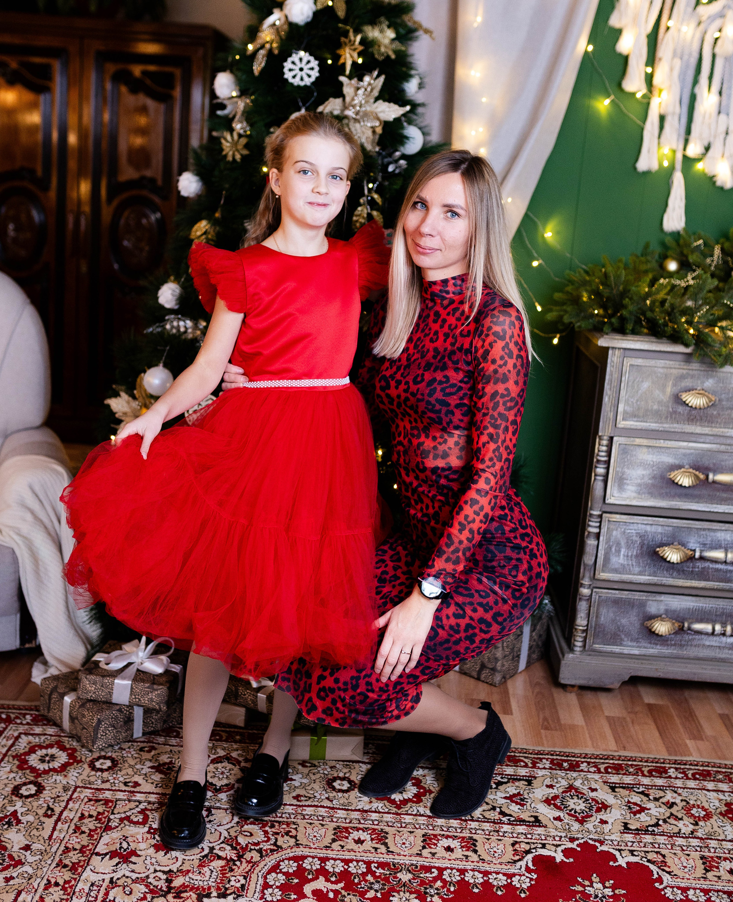 Семейная новогодняя фотосессия. Свадебный и семейный фотограф Виолетта в Липецке