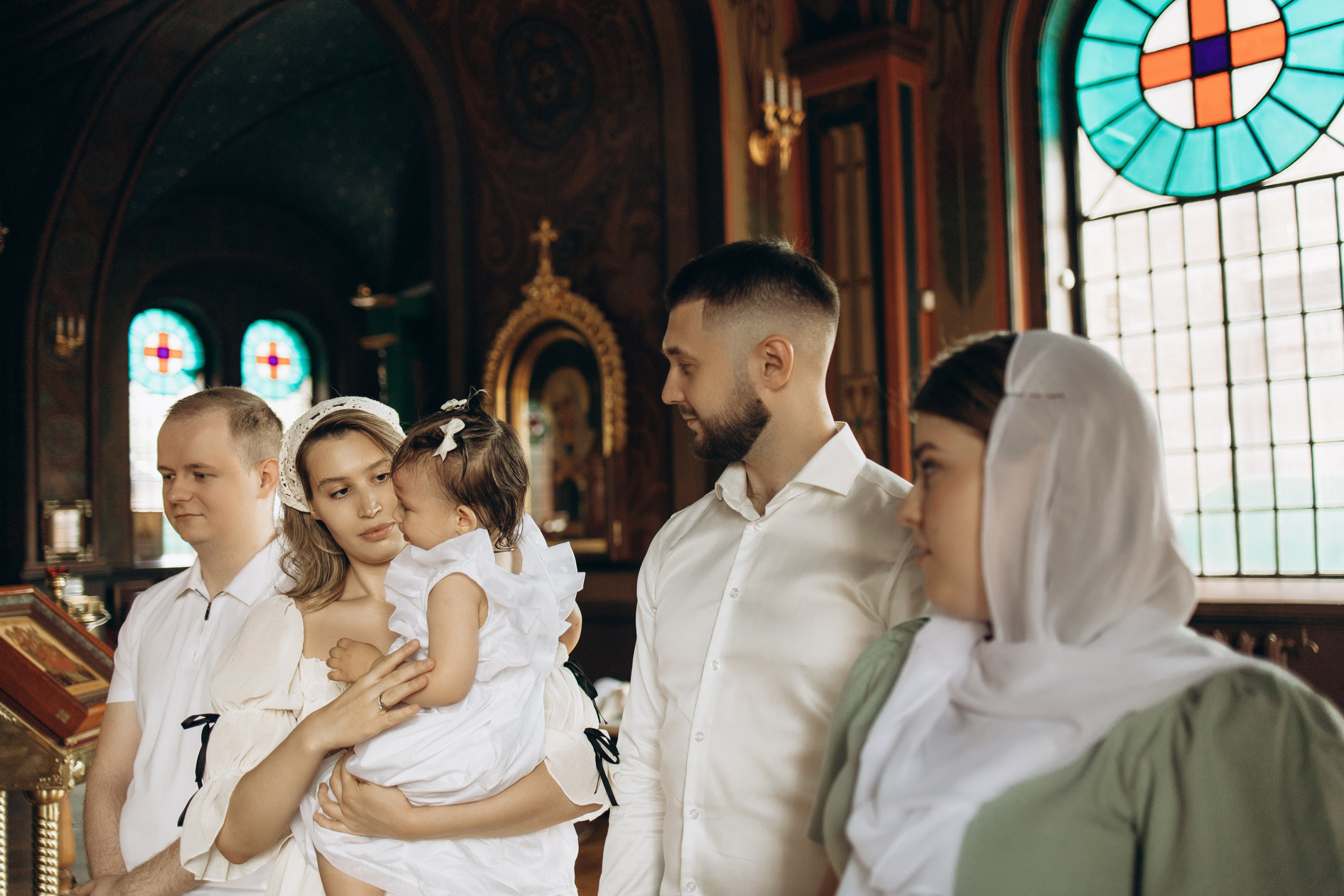 Крещение Стефании. Самый теплый фотограф в Краснодаре Рябоконь Ксения