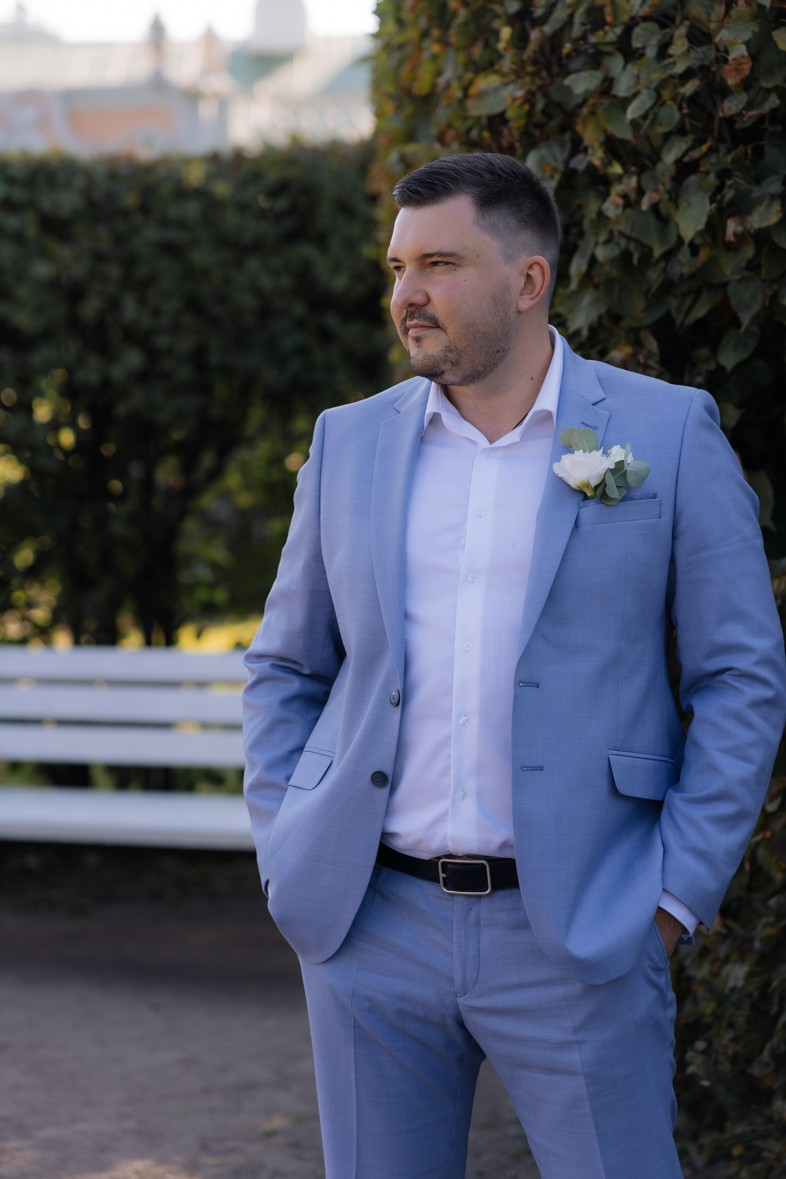 Свадебная фотосессия в Москве, парк Кусково. Свадебный фотограф в Москве Анна Полушина