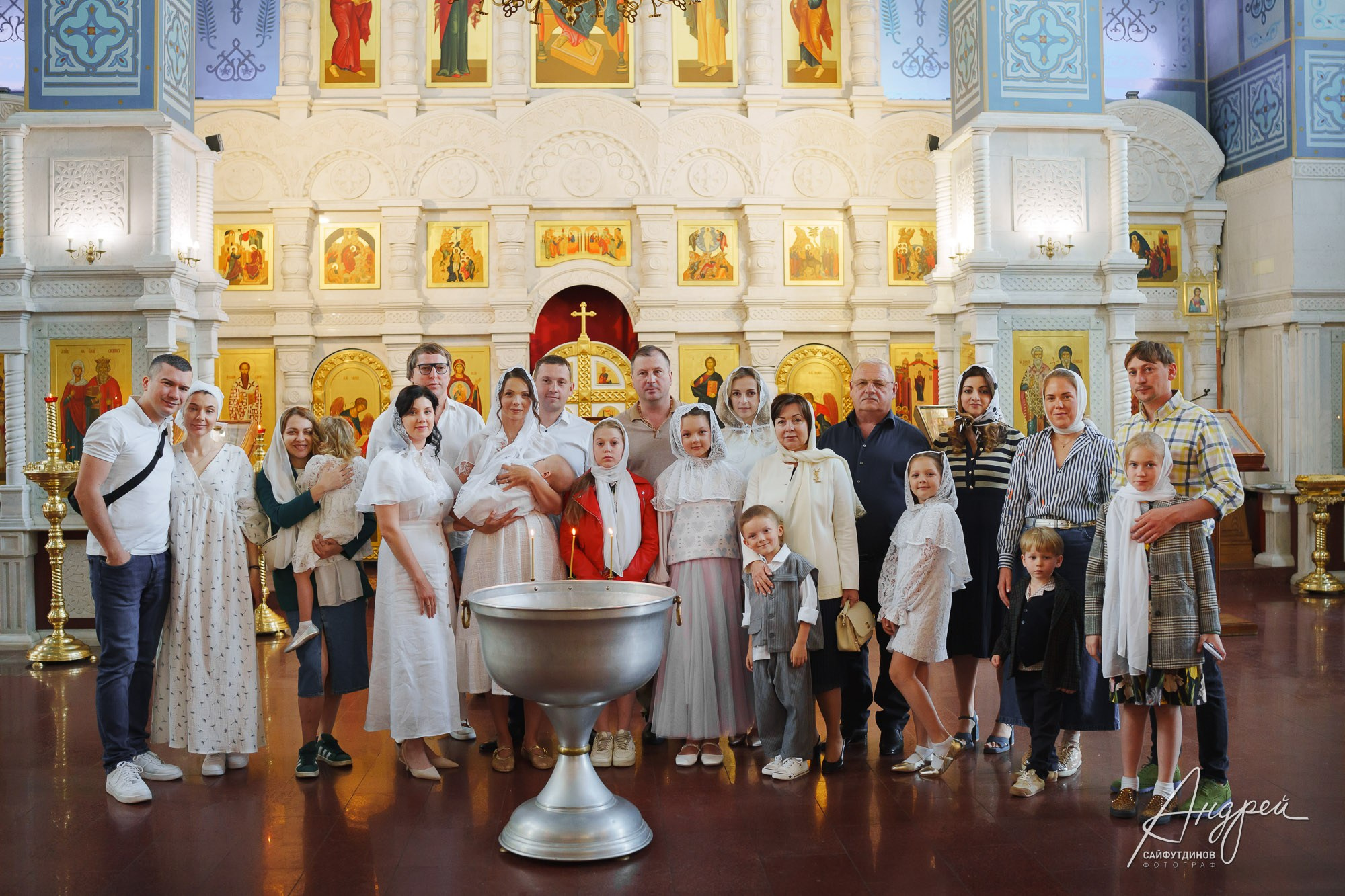 Крещение Ростика. Свадебный и семейный фотограф в Ростове-на-Дону. Андрей Сайфутдинов
