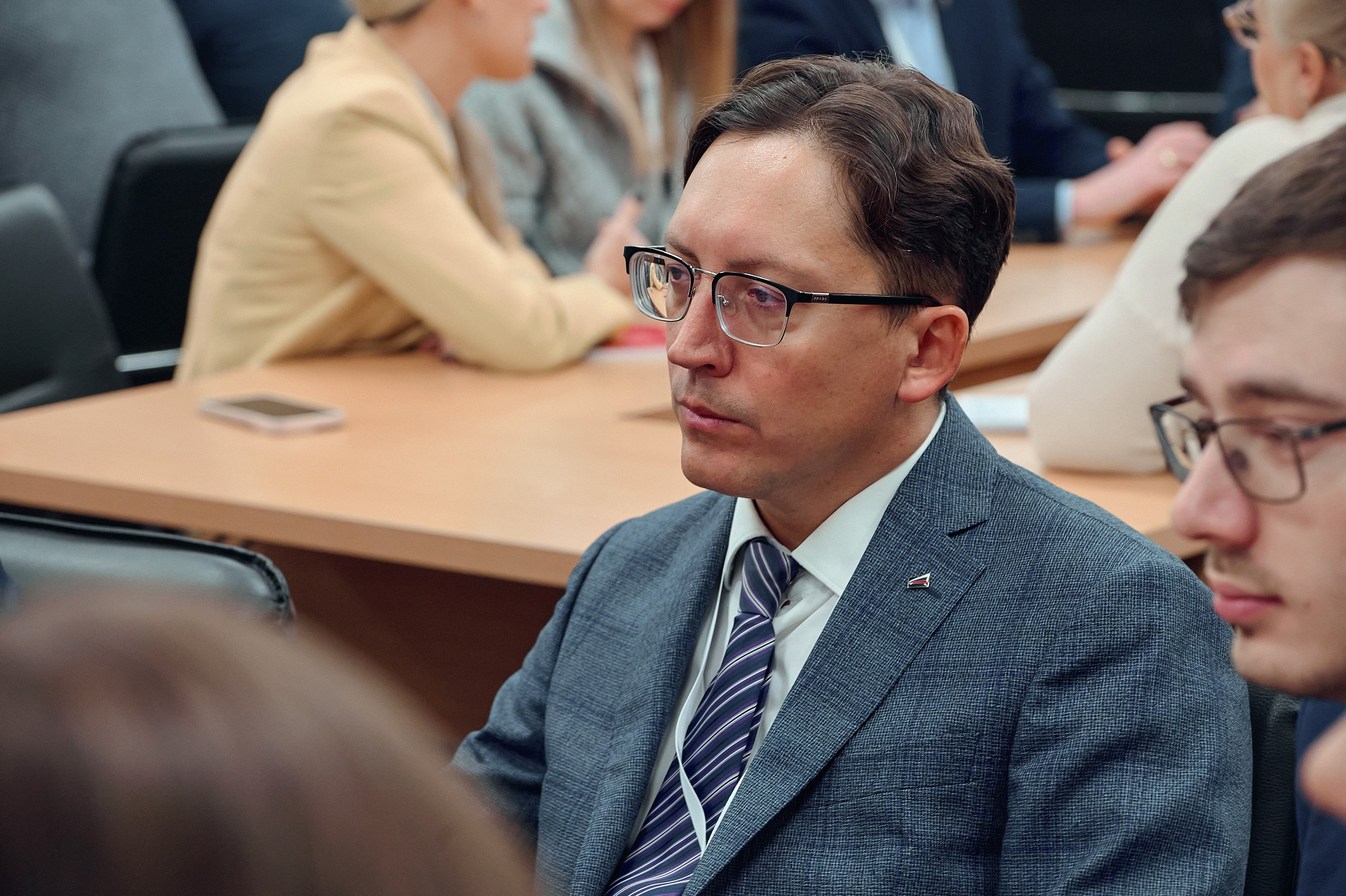 Встреча губернатора Красноярского края Котюкова Михаила Михайловича. Фотограф Яковлев Роман — Красноярск