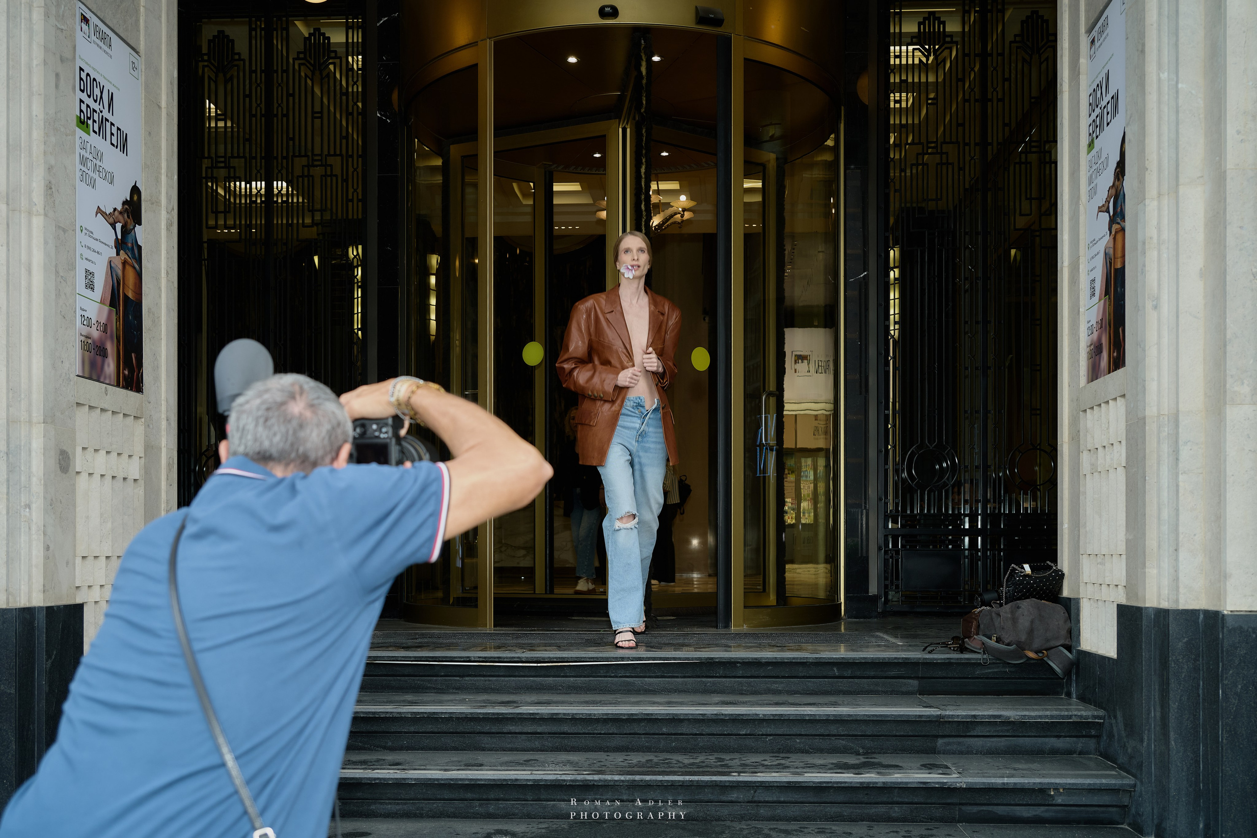 Фотосессия с Сaroline Ertmann. Фотограф Роман Адлер