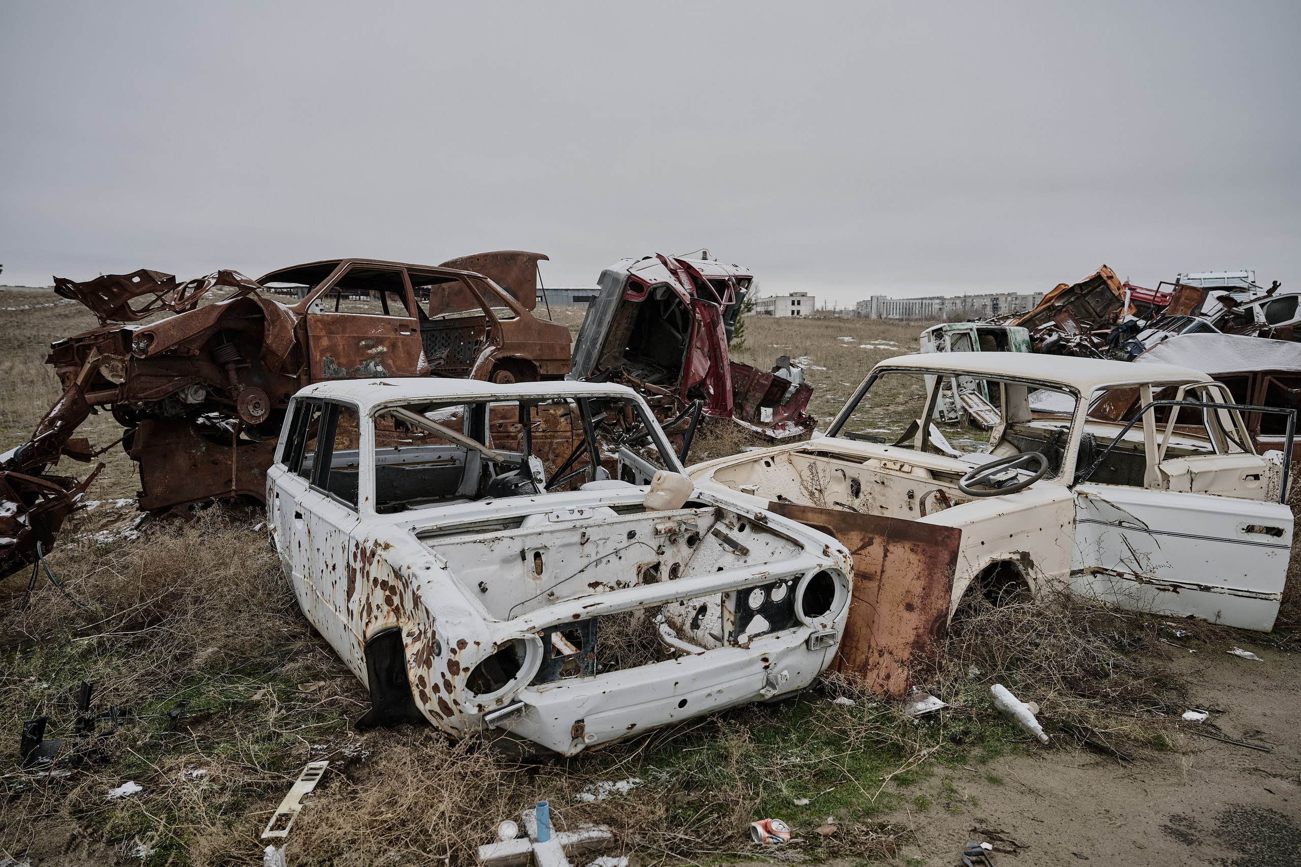 Северодонецк (Луганская область). Декабрь 2024. Фотограф Роман Адлер