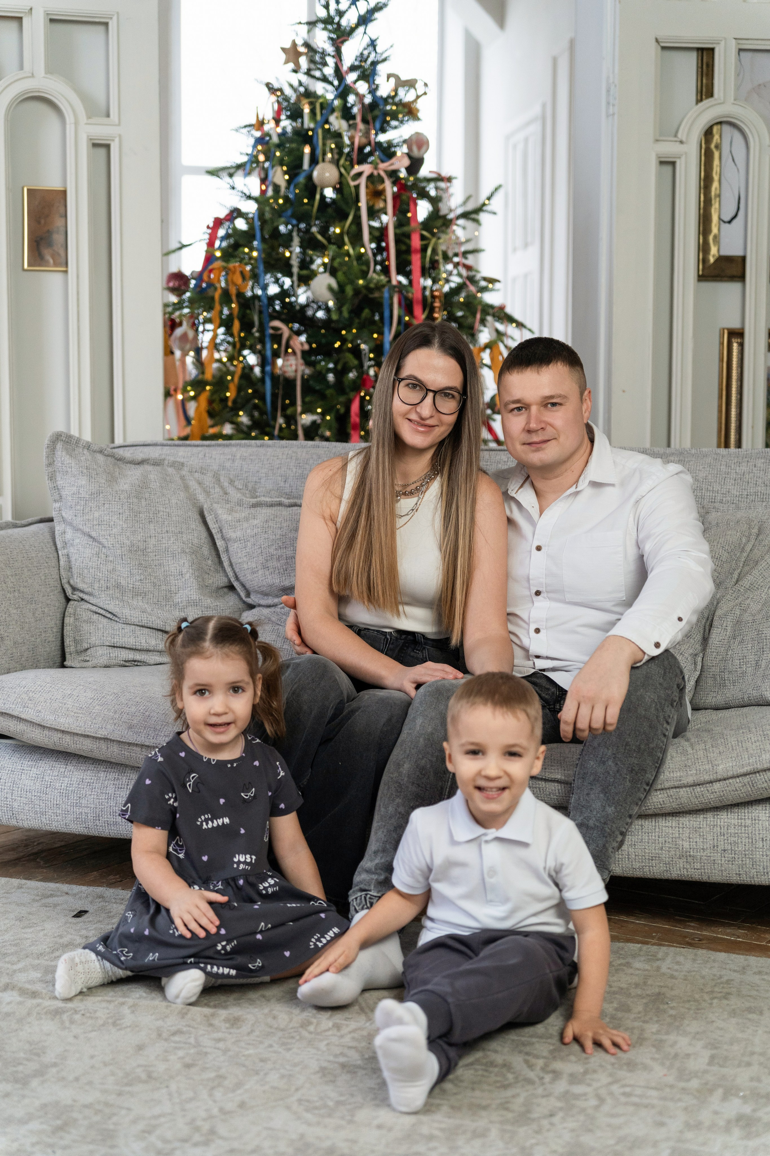 Семейная фотосессия Новогодняя (Карина). Норина Анна, фотограф в Самаре, НЕЙРОфото по всему миру. Создаю кадры которые цепляют за душу