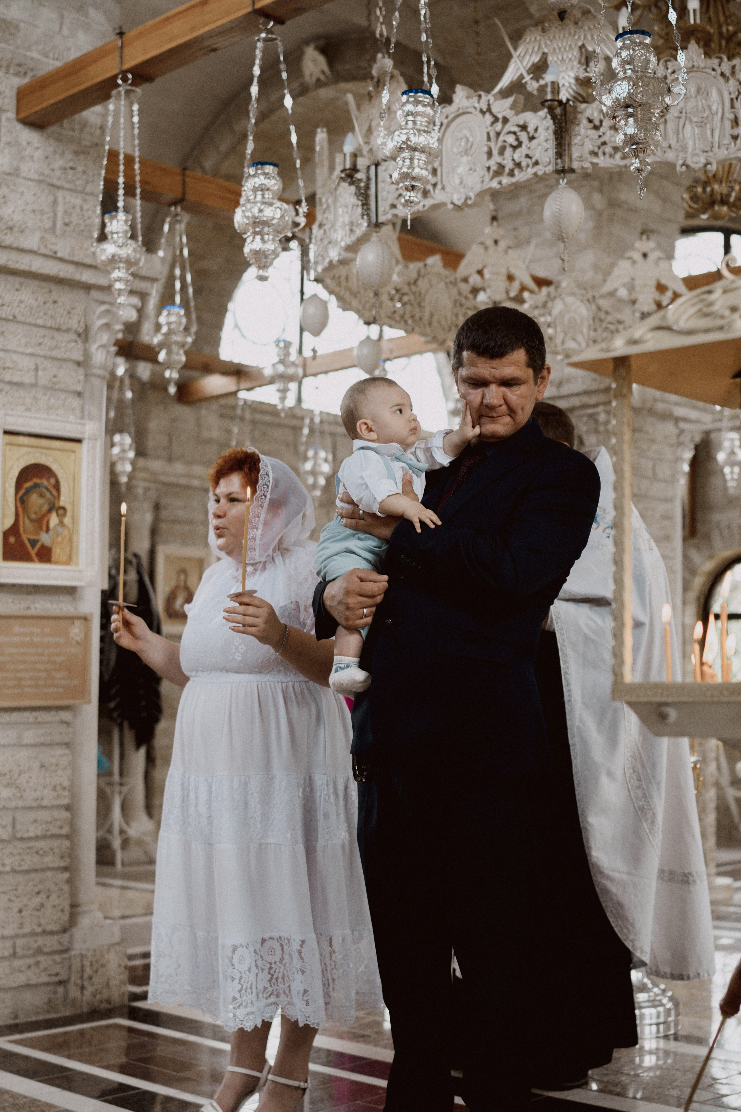 Крещение в храмовом комплексе ап.Петра и Павла. Семейный фотограф и видеограф Алёна Ким