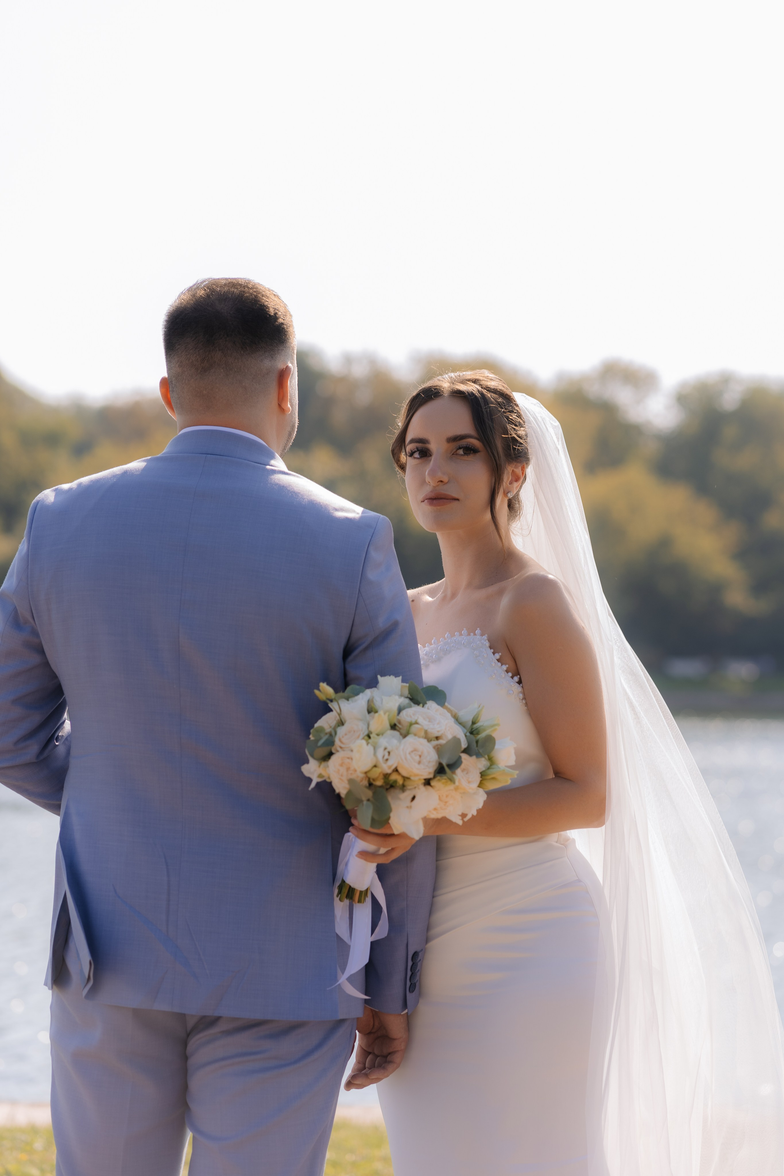 Свадебная фотосессия в Москве, парк Кусково. Свадебный фотограф в Москве Анна Полушина