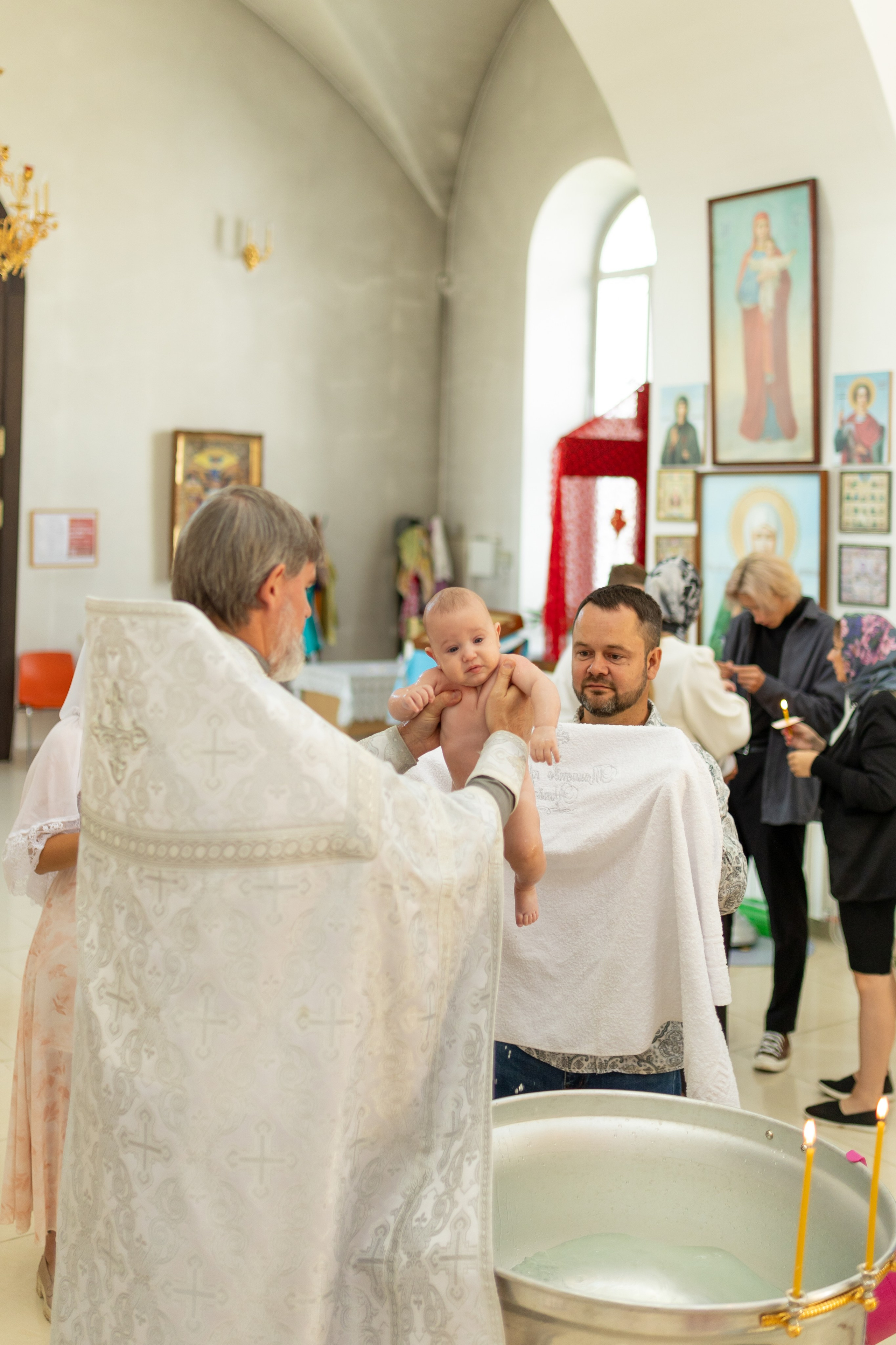 Крещение Артёма (все фото с таинсвта крещения). Фотограф новорожденных. Детский и семейный фотограф Марьяна Юдина