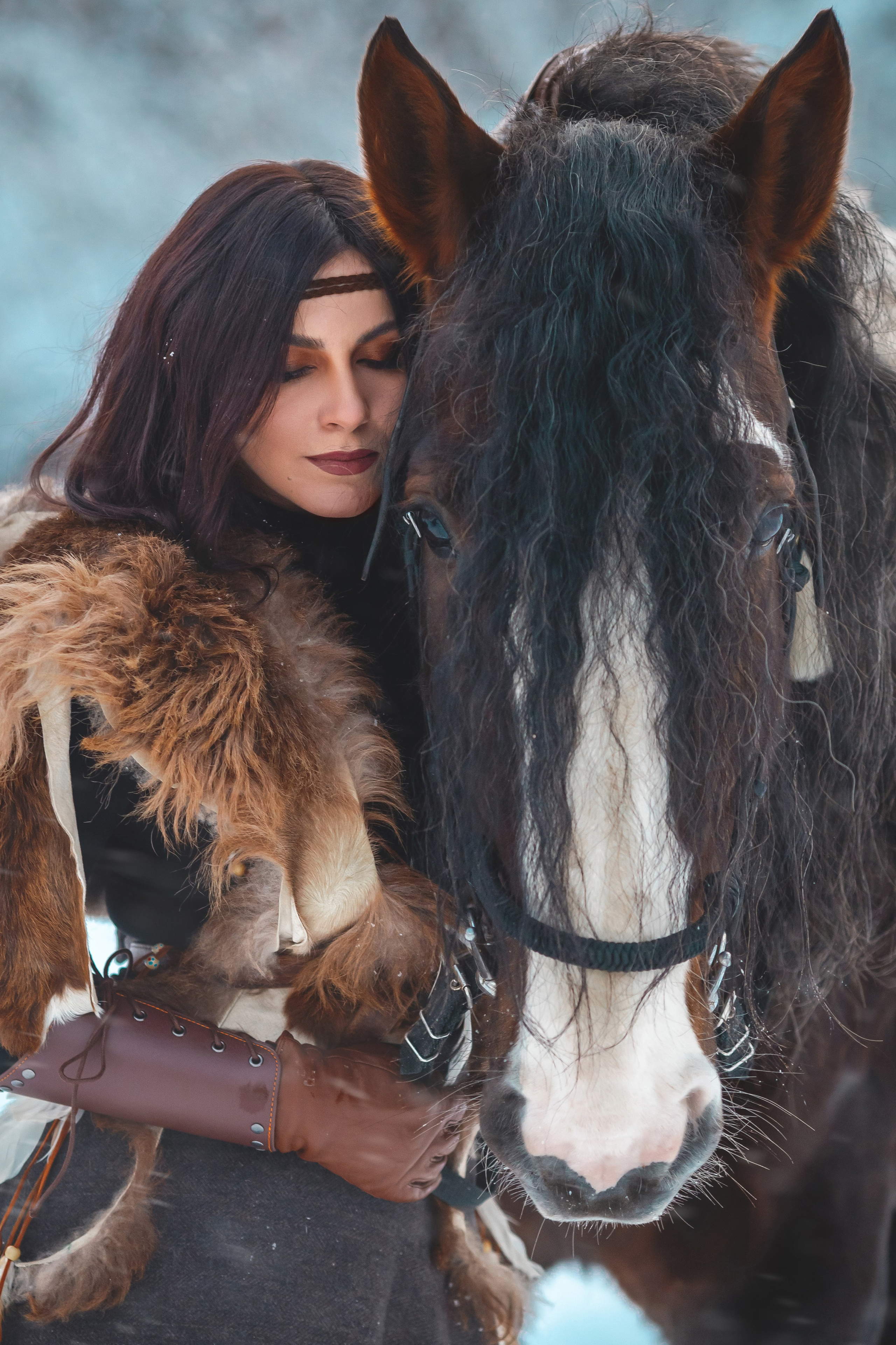 Регина и Малыш. Анна Молчанова конный фотограф в Тюмени | фотосессии с лошадьми Тюмень