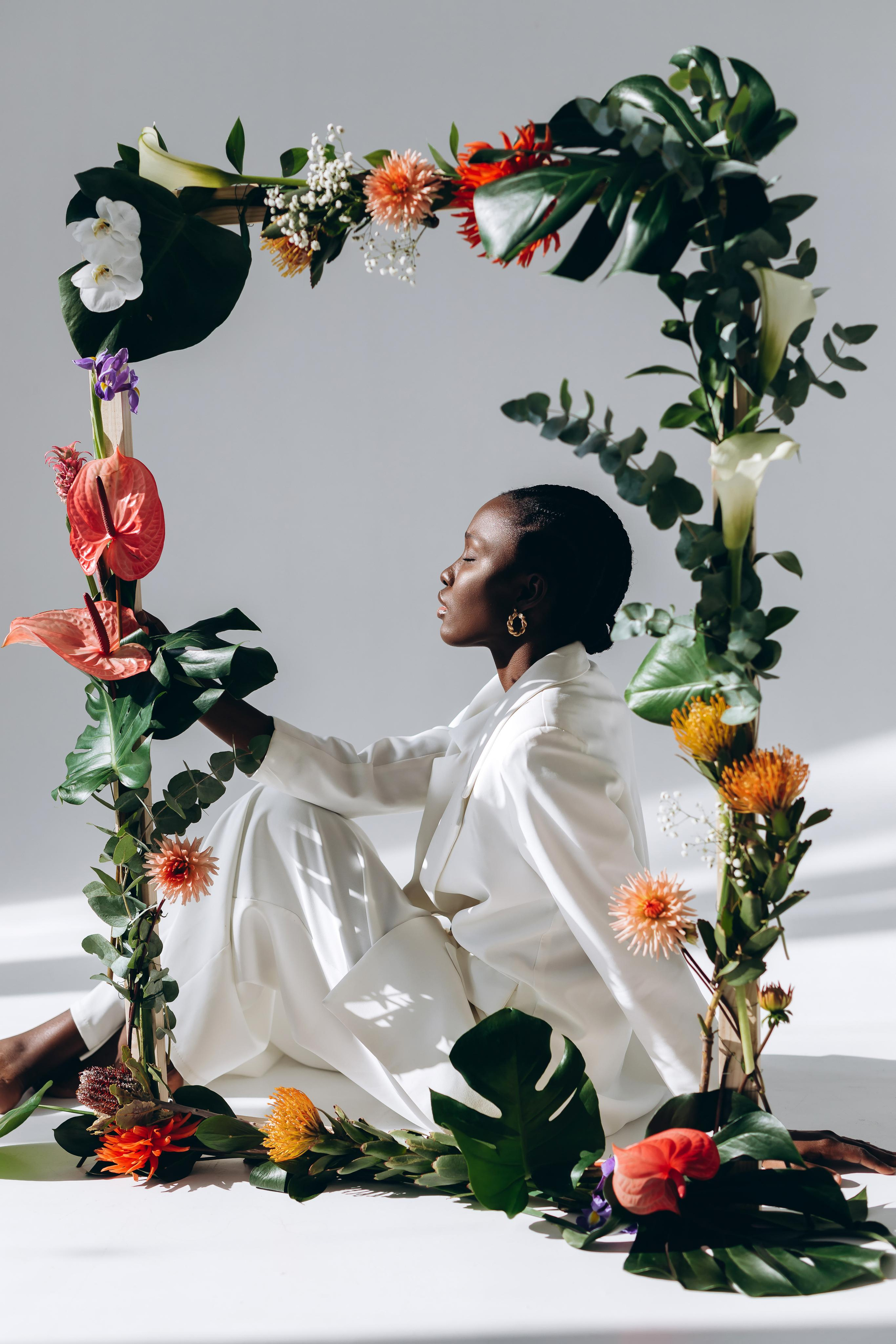 P R I N C E S S of F L O W E R S. Портретный женский фотограф Минск Беларусь Алена Янович