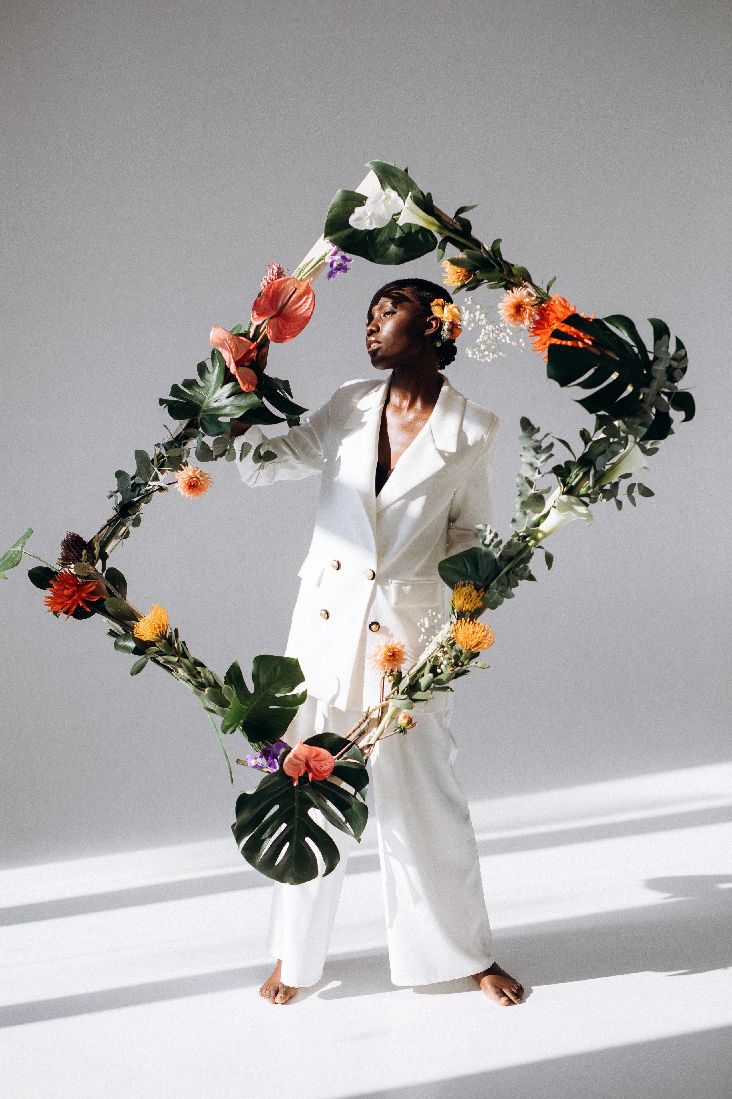 P R I N C E S S of F L O W E R S. Портретный женский фотограф Минск Беларусь Алена Янович