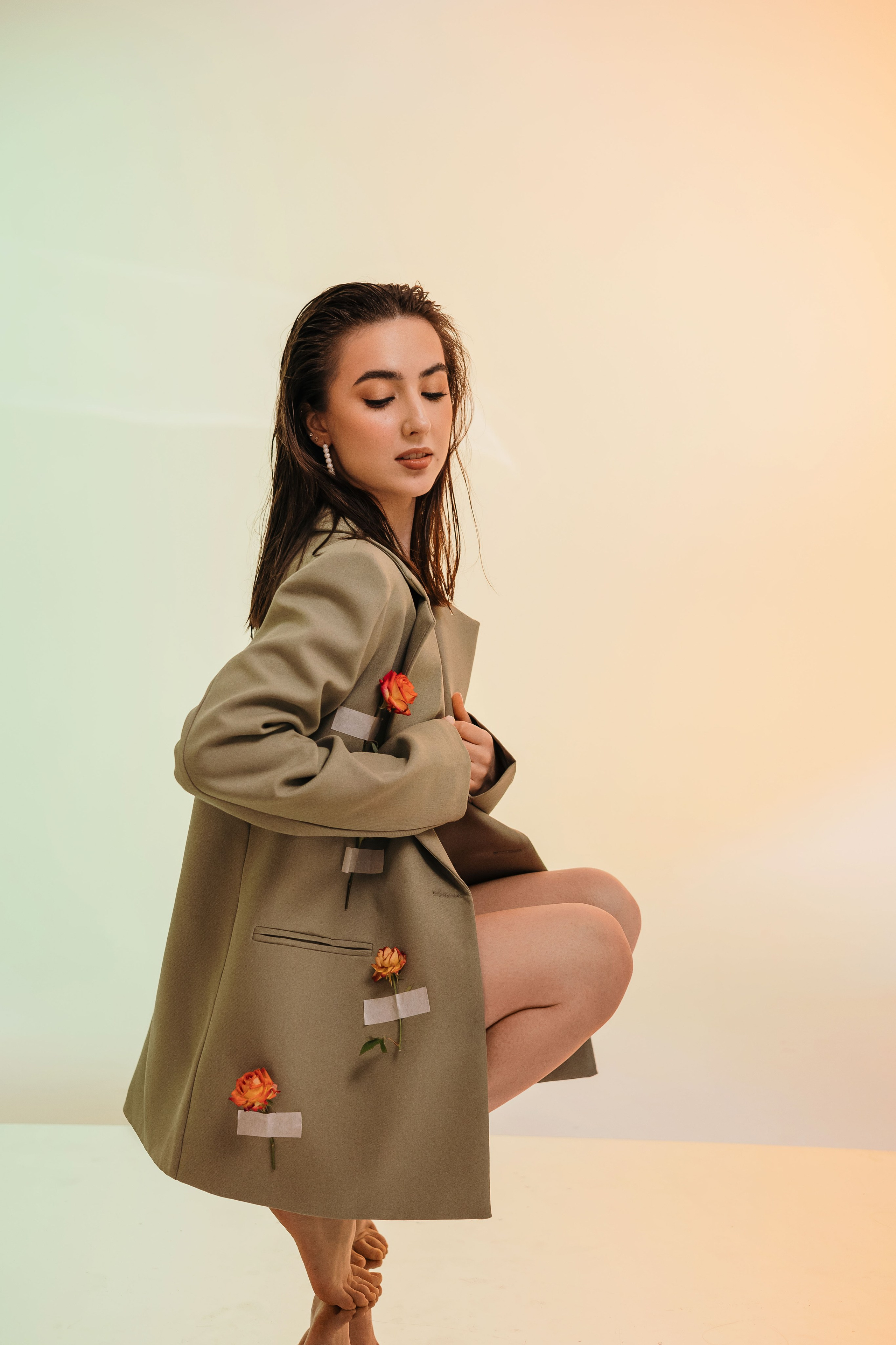 В студии. Асель Мурзина фотограф Казань