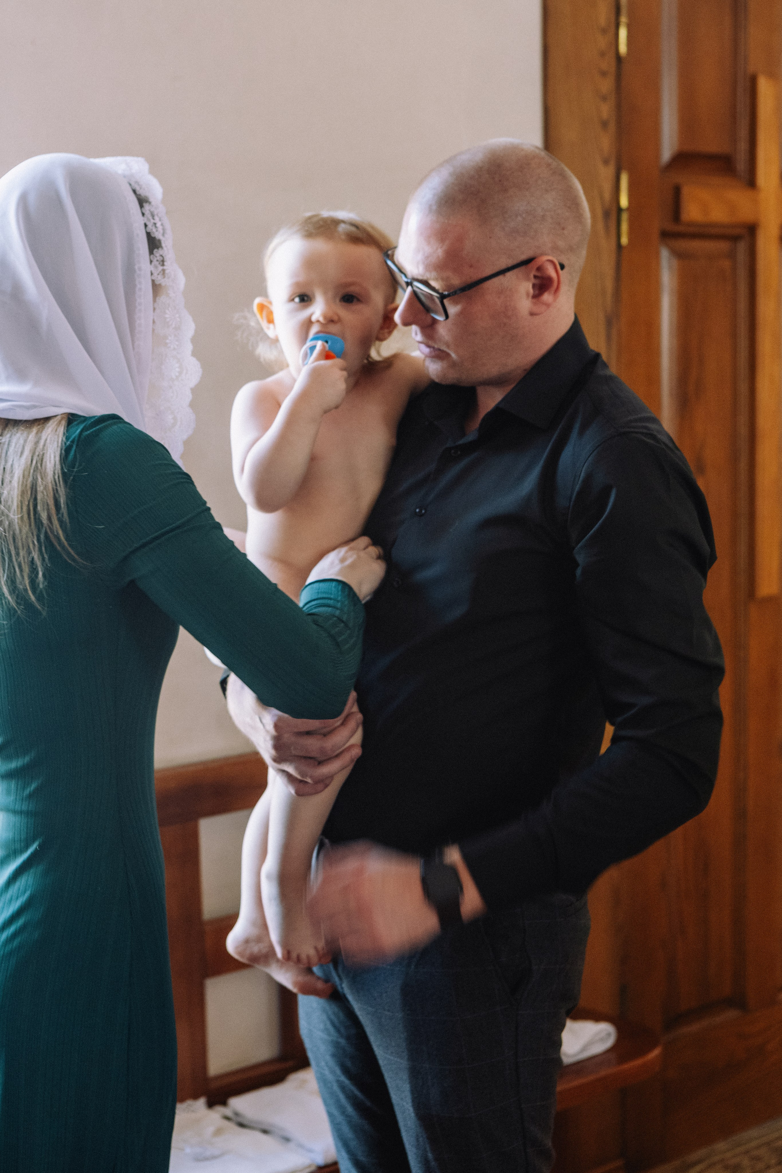 Крещение Артема и Полины. Фотограф в Курске Смирнов Евгений