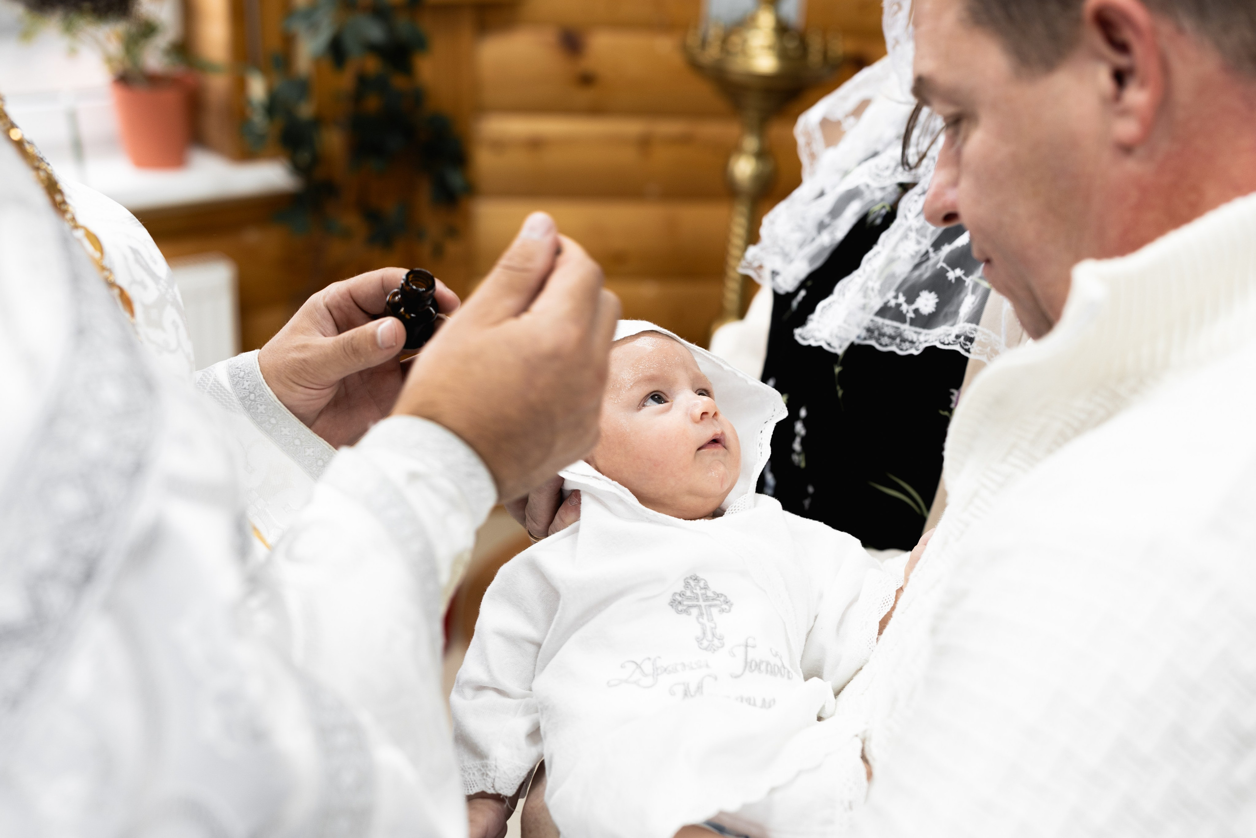 Крещение Михаила. Уникальный фотограф на крещение и венчание. Москва