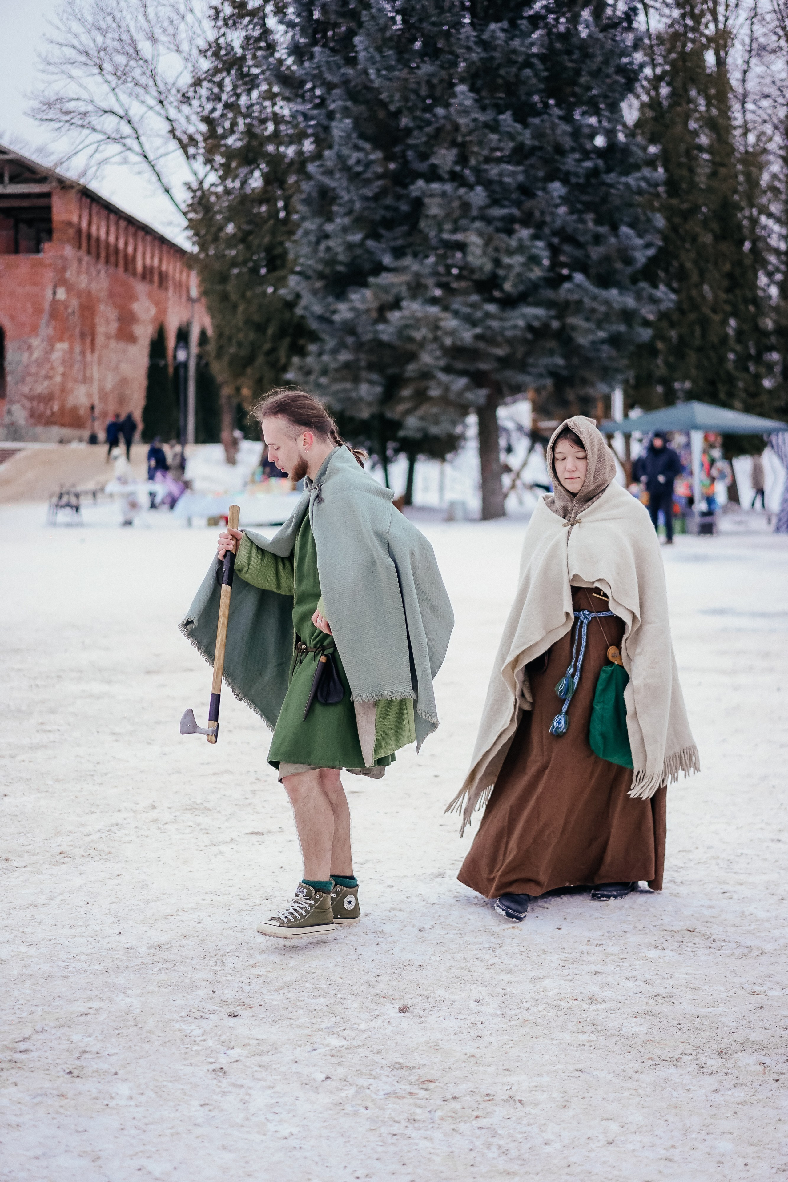 «Предновогодний переполох» Лопатинский сад, 14.12.2024. Фотограф и видеограф Смоленск | Студия Цезарь