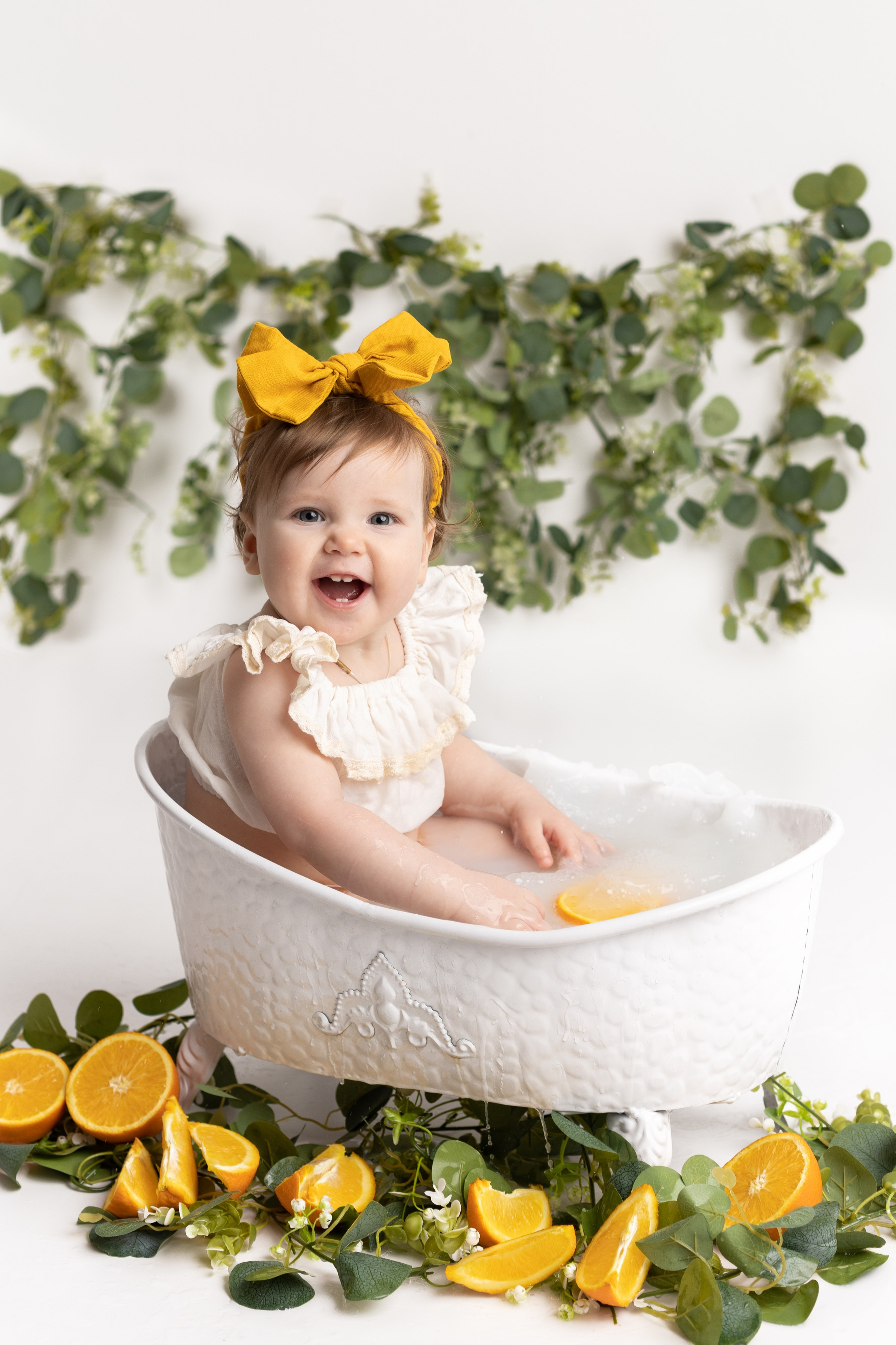 Фотосессия к первому дню рождения. Фотограф новорожденных, детский фотограф в г. Оренбурге Екатерина Козлова