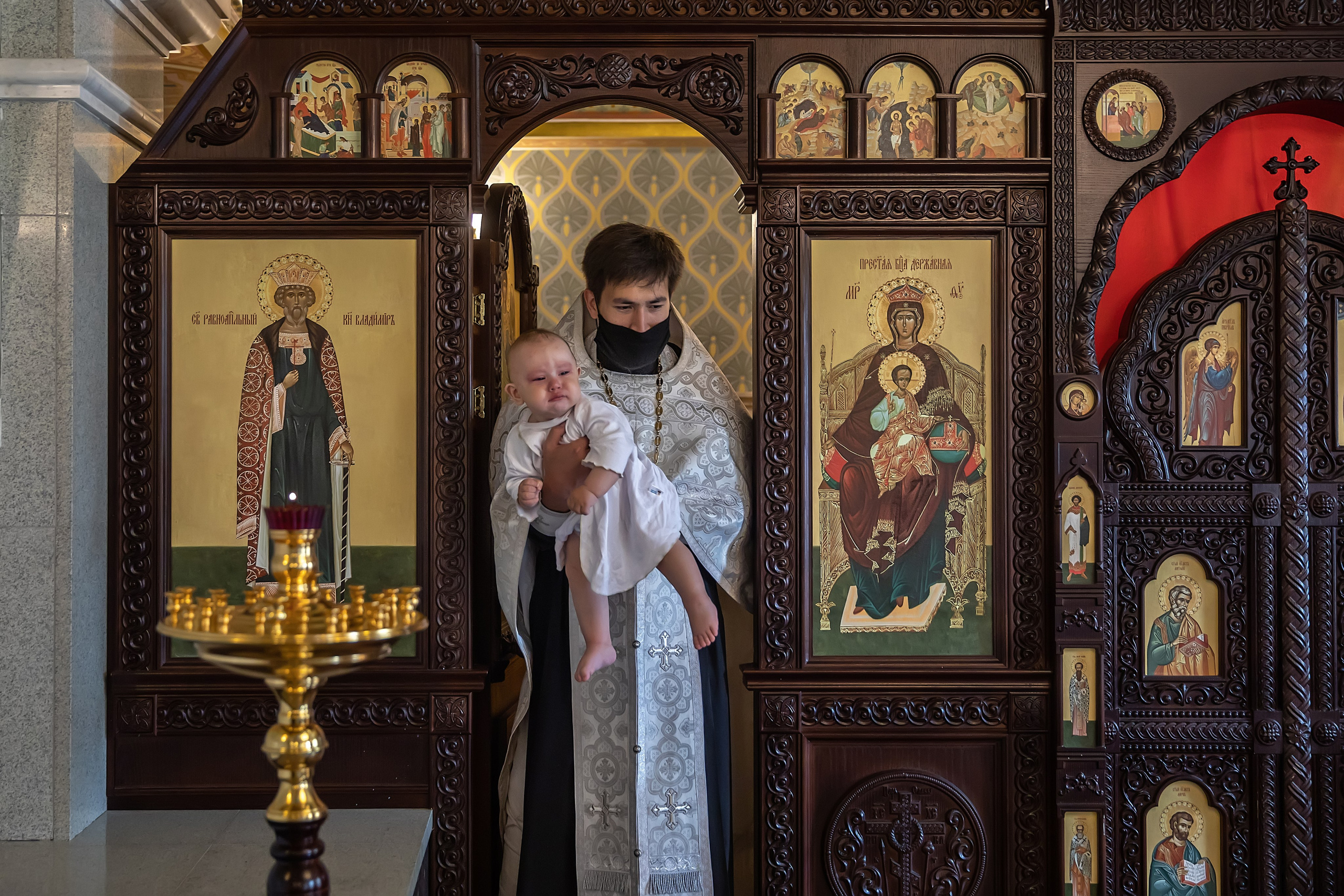 Таинство Крещения Даниила 2020. Фотограф Таинств Крещение и Венчания г. Магадан Власова Ульяна
