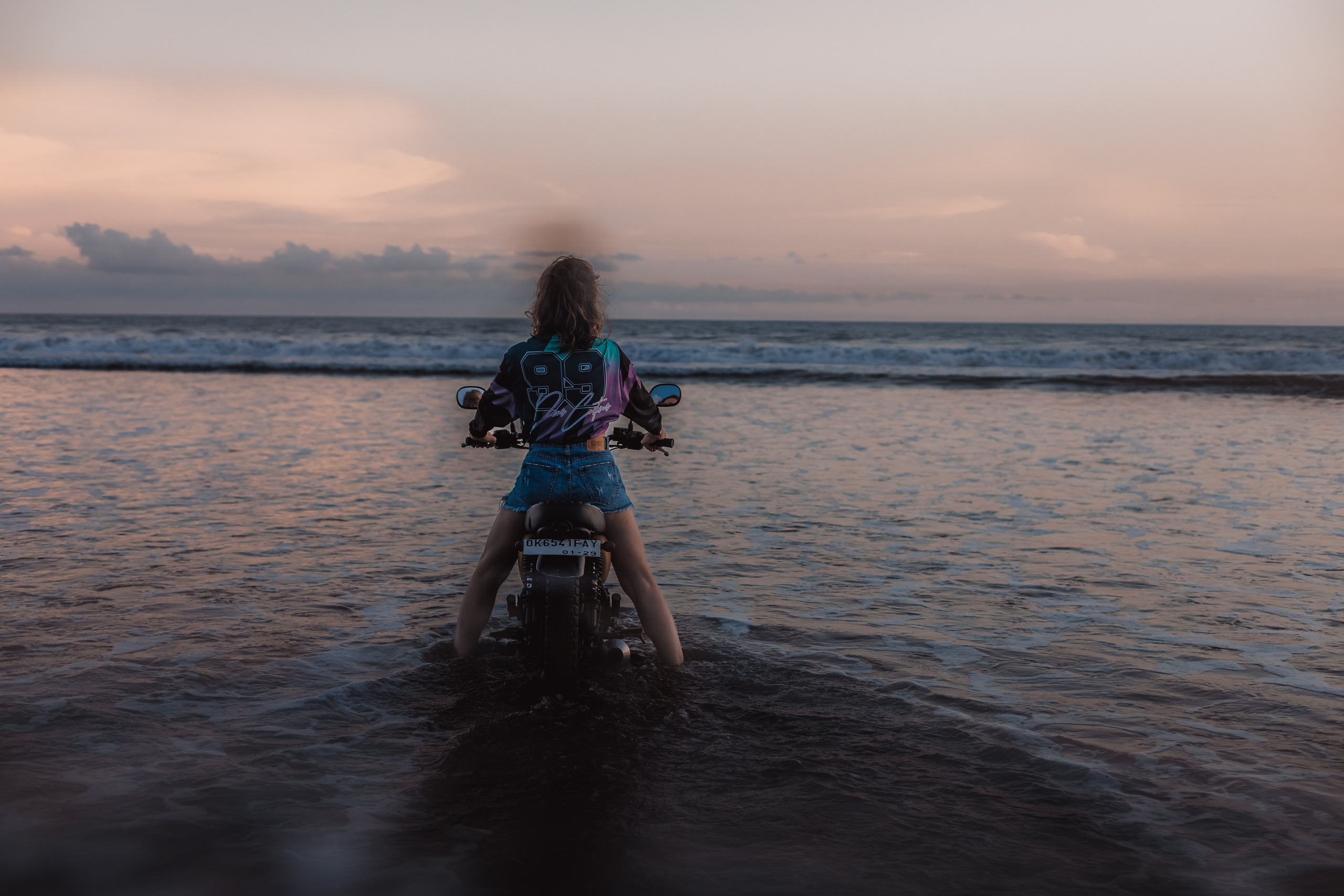 Moto babe. Mariam Bagdasaryan