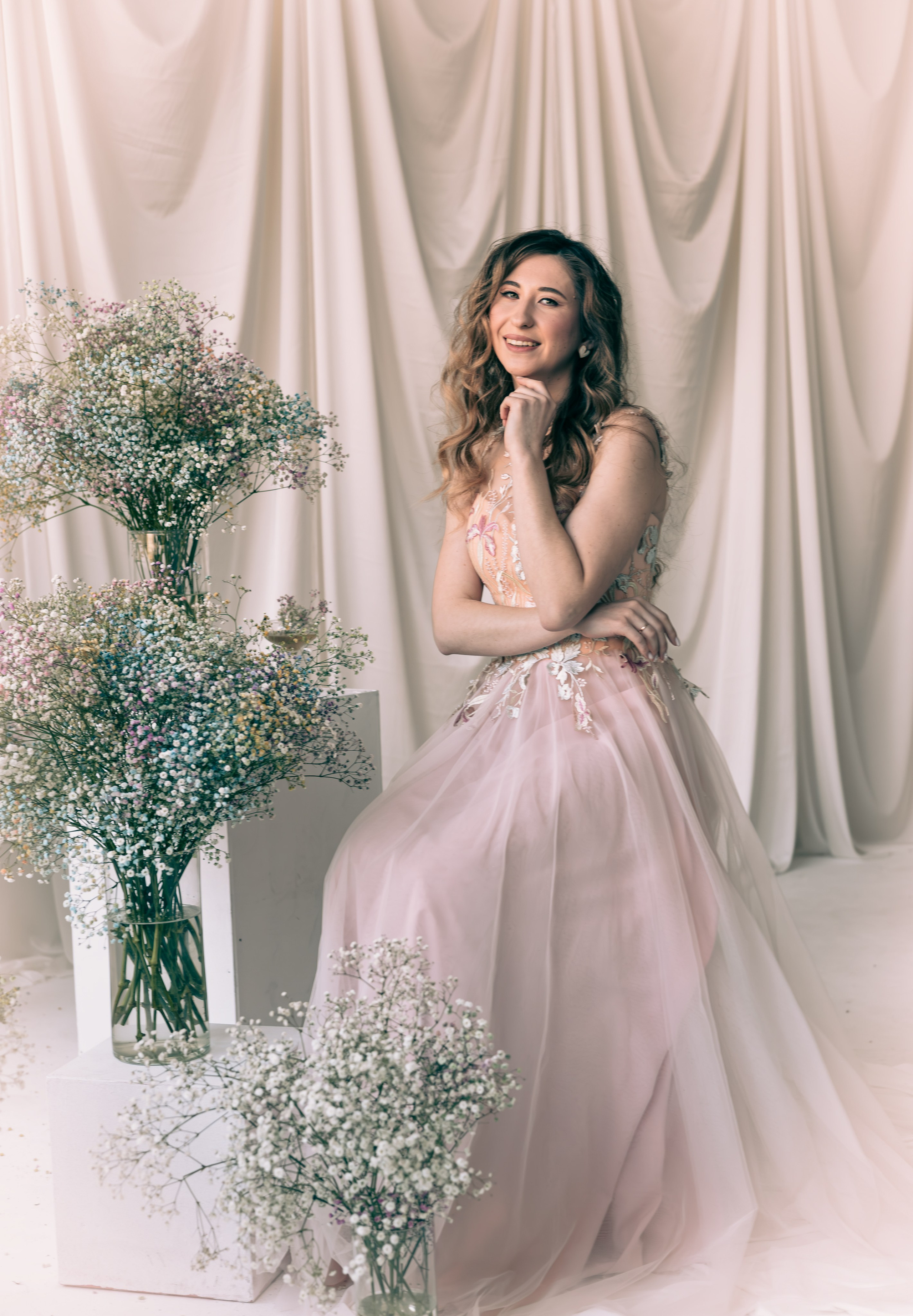 Марина. Фотодень «Gypsafila». Портретный фотограф Панферова Регина г. Санкт-Петербург, г. Казань