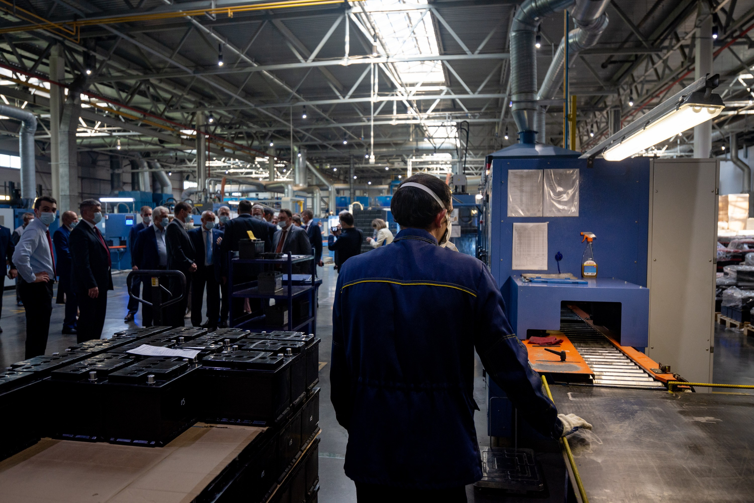 Обход представителями госдумы РФ заводов ОЭЗ АЛАБУГА. Коммерческий фотограф в Казани Ксения Добролюбова