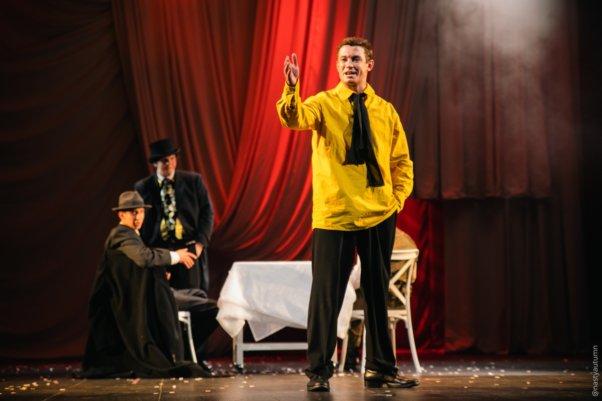 Генеральный прогон «Маяковский. Я сам.». Репортажный и концертный фотограф в Москве Анастасия Осень