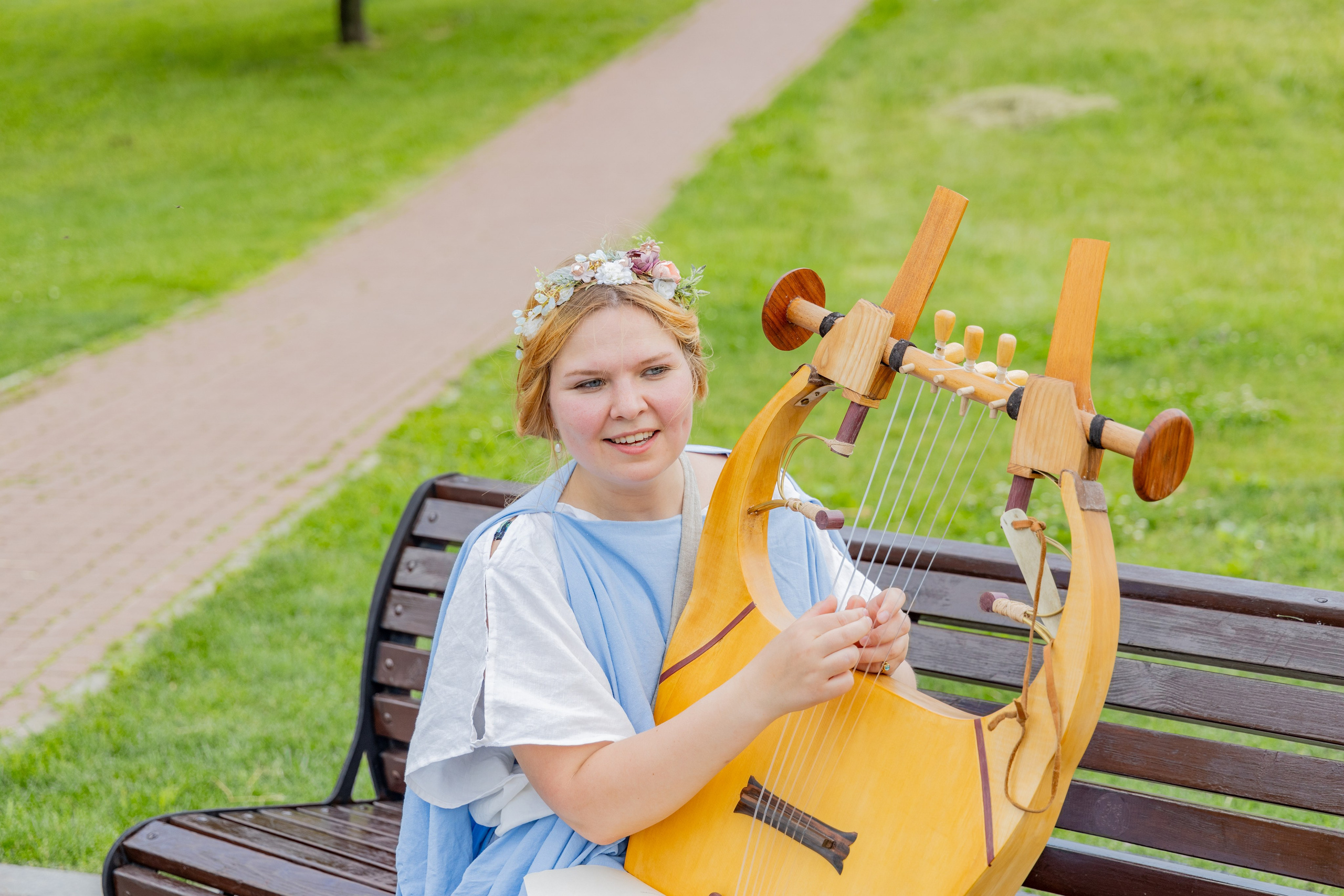 Времена и эпохи 2024. Ростокинский акведук. Площадка Античность. Репортажный, семейный и студийный фотограф в Москве Демин Алексей