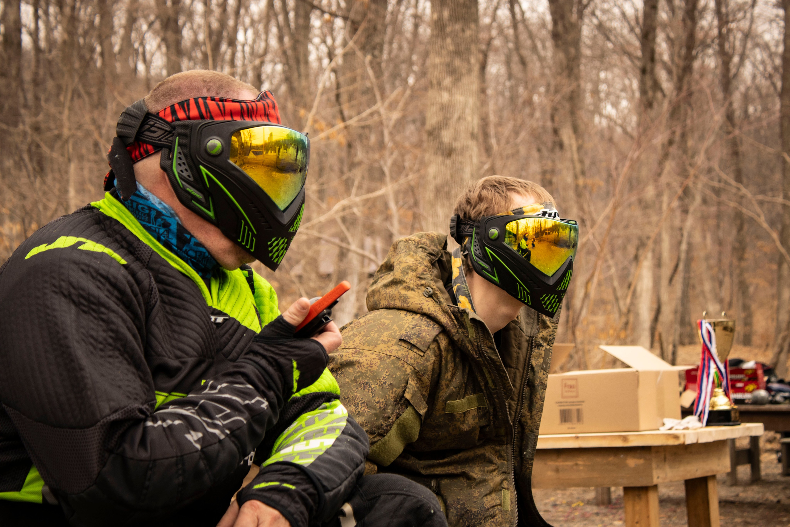 Турнир на кубок Федерации пейнтбола 6 апреля 2024 г. Фотограф г. Владивосток