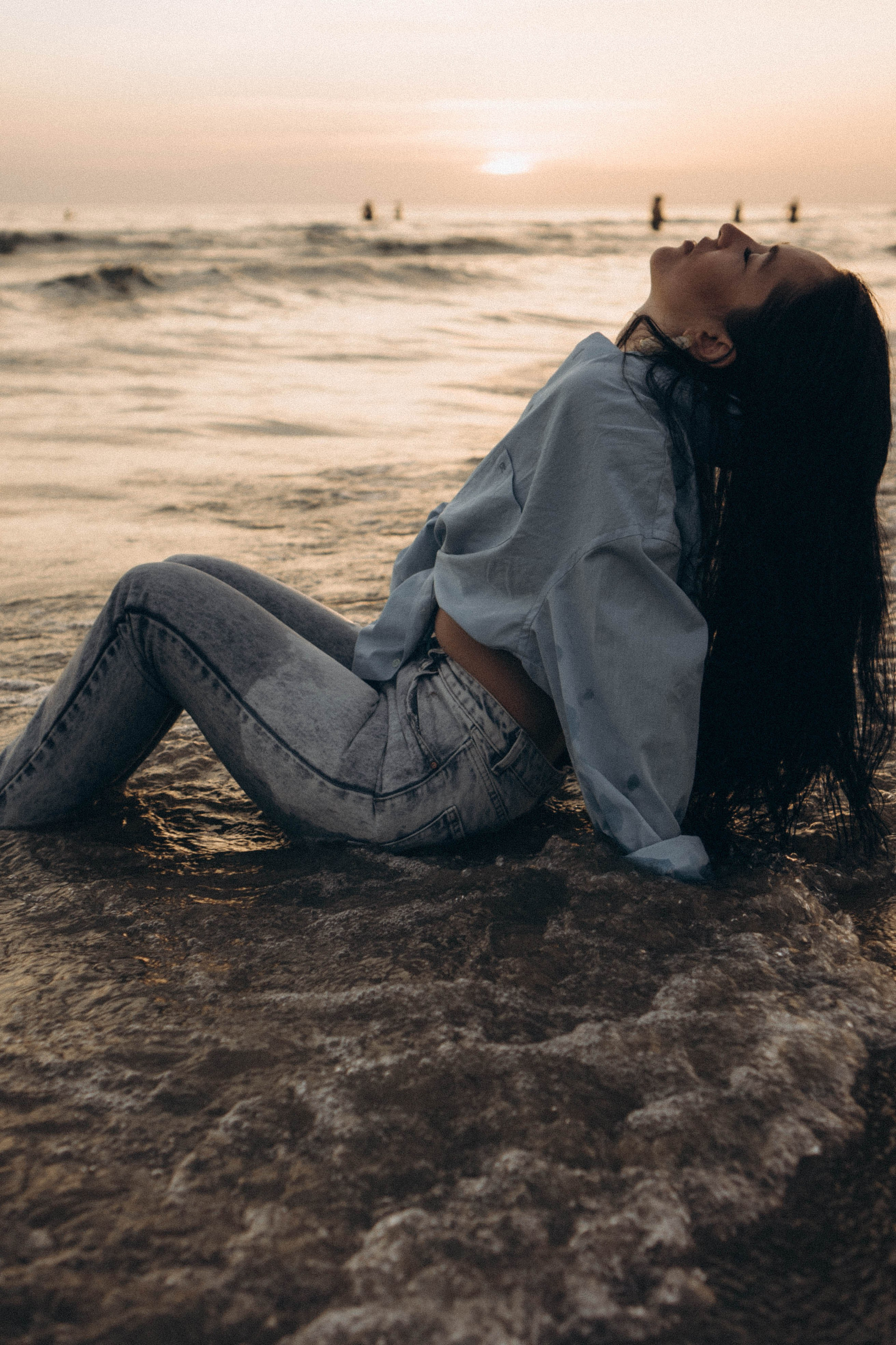 Июльский вечер на берегу черного моря. Профессиональный фотограф, Санкт-Петербург — Виктория Богомолова