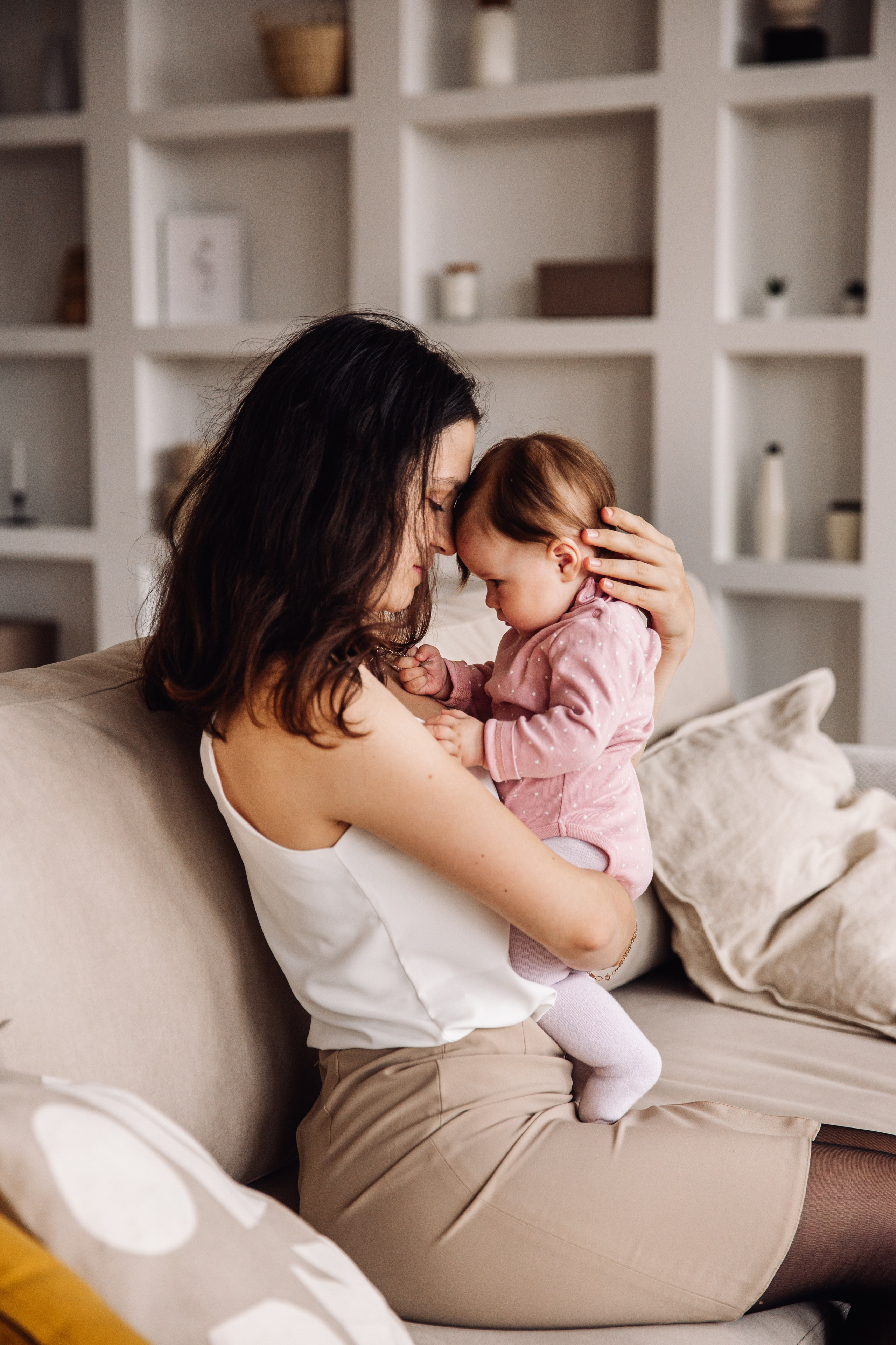 Семейная студийная фотосессия. Марина Соколова. Контентный и семейный фотограф г. Красноярск