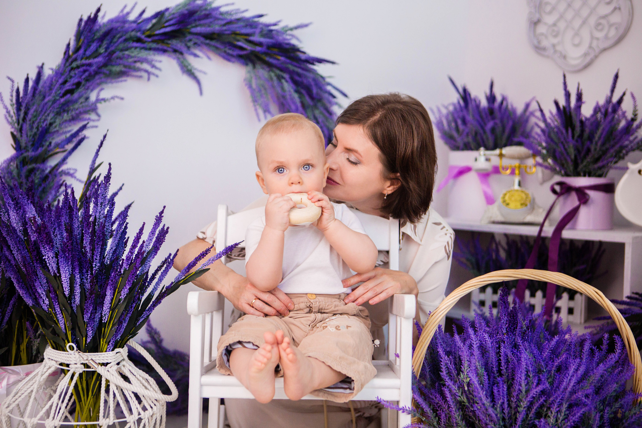 Тёма, 1 год. Фотостудия «Пшеница». Свадебный семейный и детский фотограф в Краснодаре Карина Федоровская