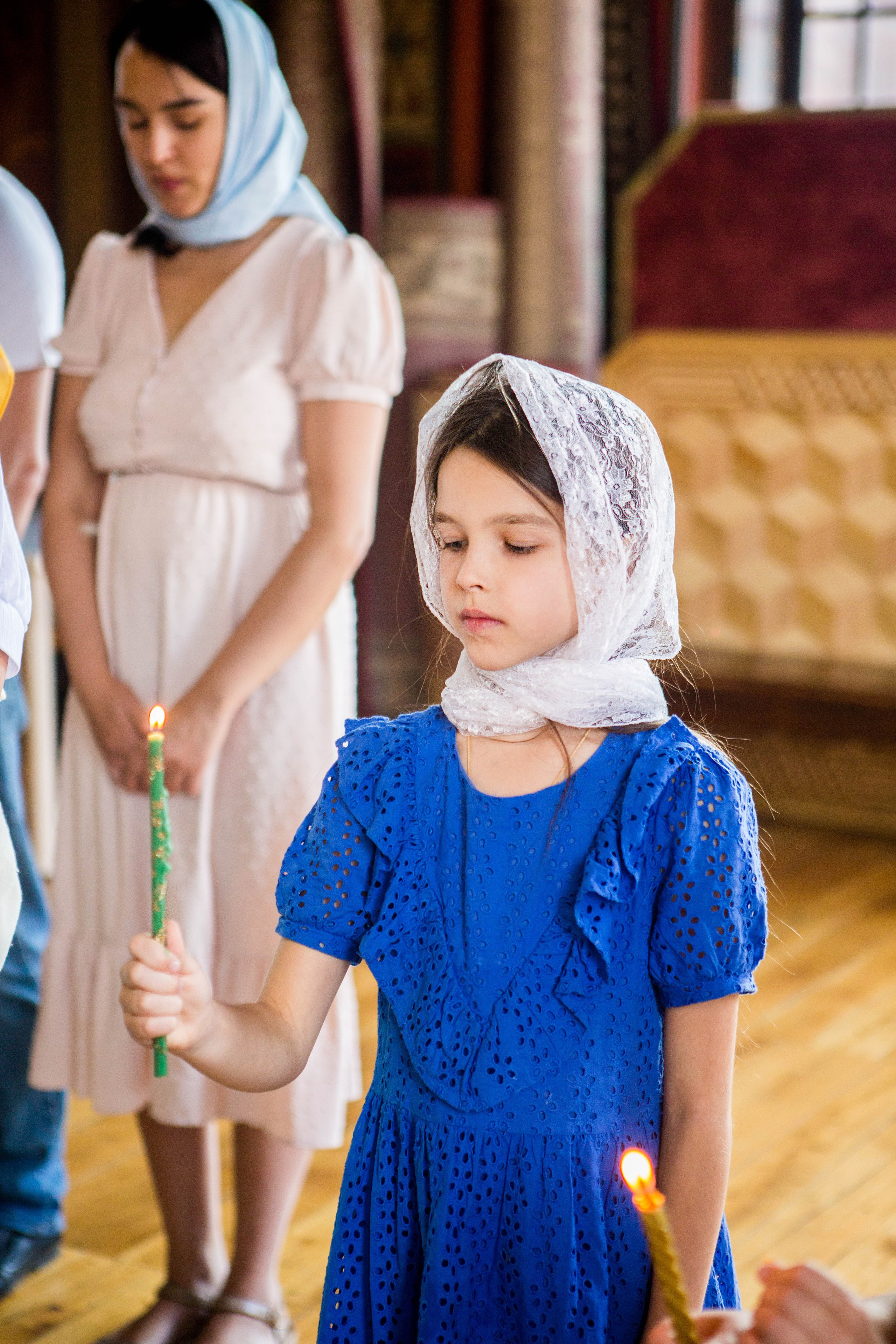 Крещение Анны. Свято-Троицкий собор. Свадебный семейный и детский фотограф в Краснодаре Карина Федоровская