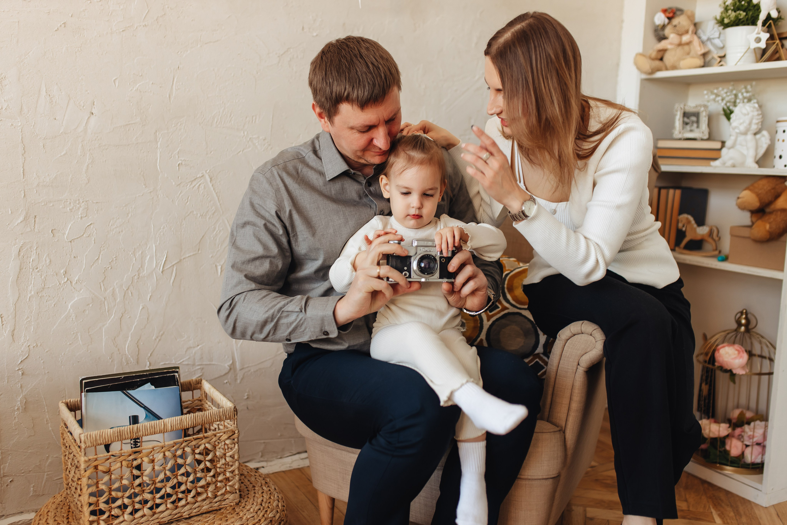 Леша, Надя и Поля. Свадебный и семейный фотограф в Туле и области Маша Костина