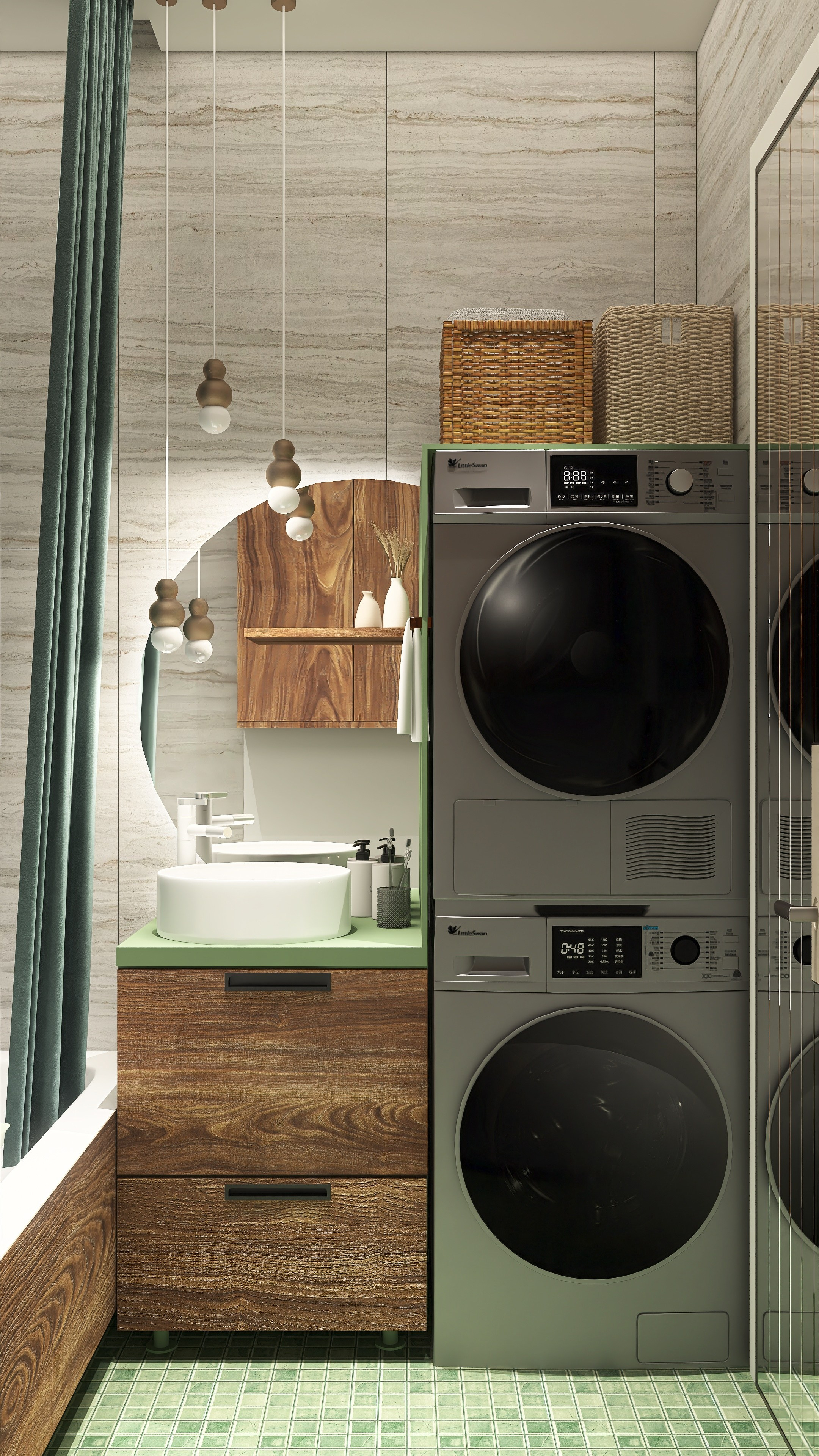 Однокомнатная квартира. Дизайнер интерьера Вишнякова Ульяна