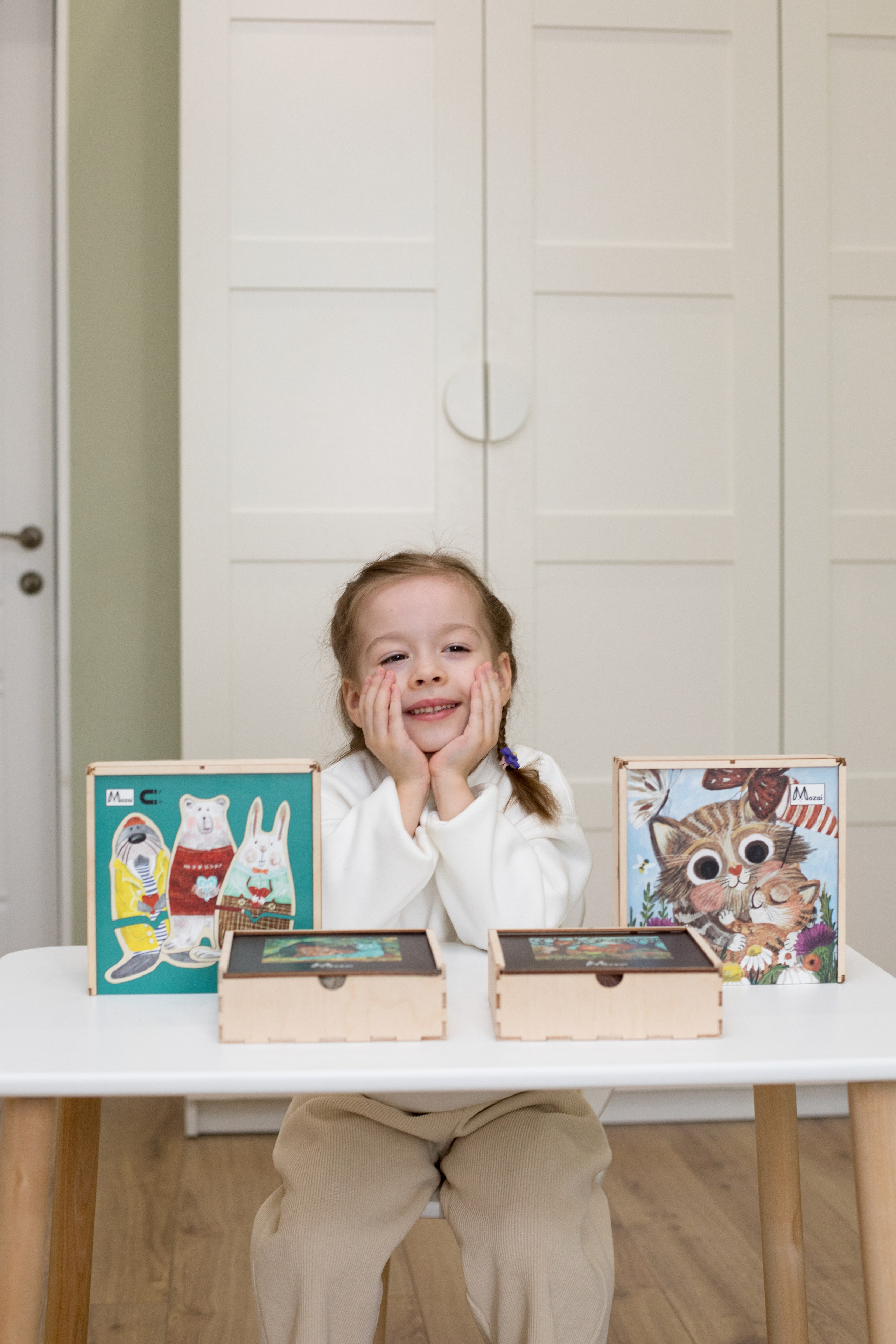 Фотоконтент деревянных пазлов. Детский и контент фотограф Надя Волкова Санкт-Петербург