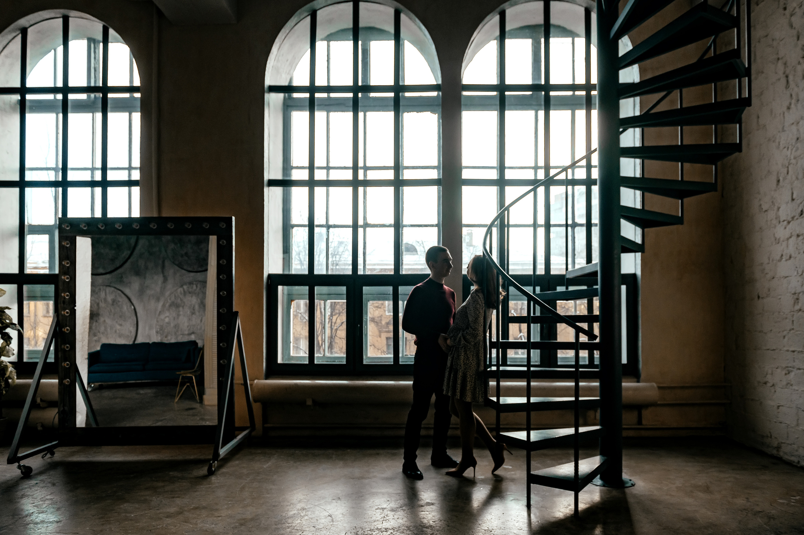 Екатерина + Иван, Москва, фотостудия Wood studios. Свадебный и семейный фотограф Виктория Носачёва. Щелково, Москва и МО