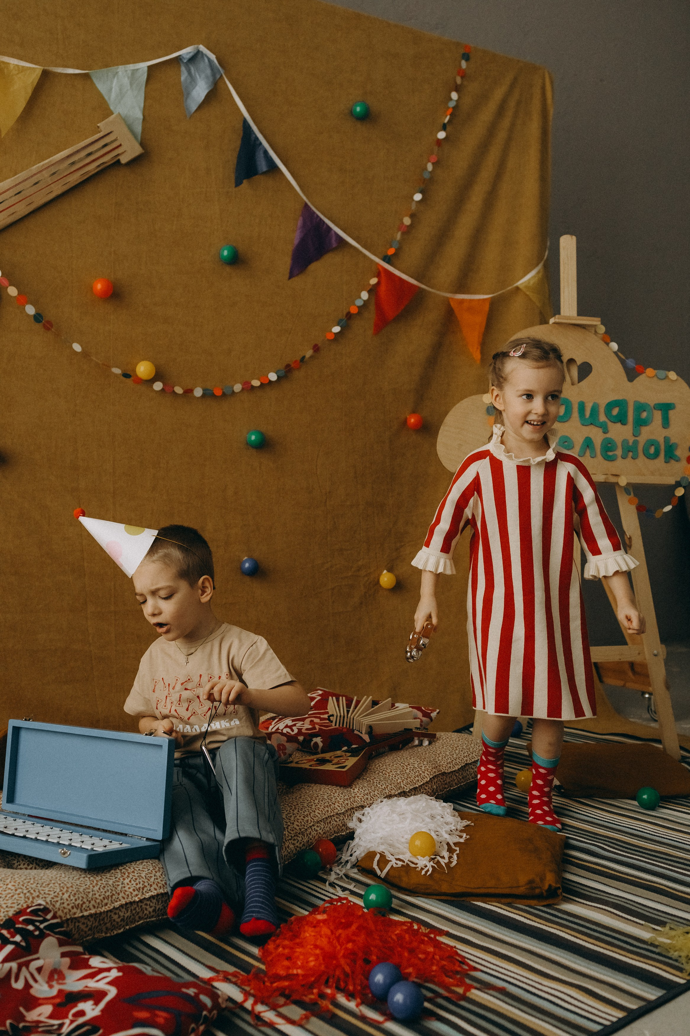 Съемка для «Моцарта с пеленок». Главная