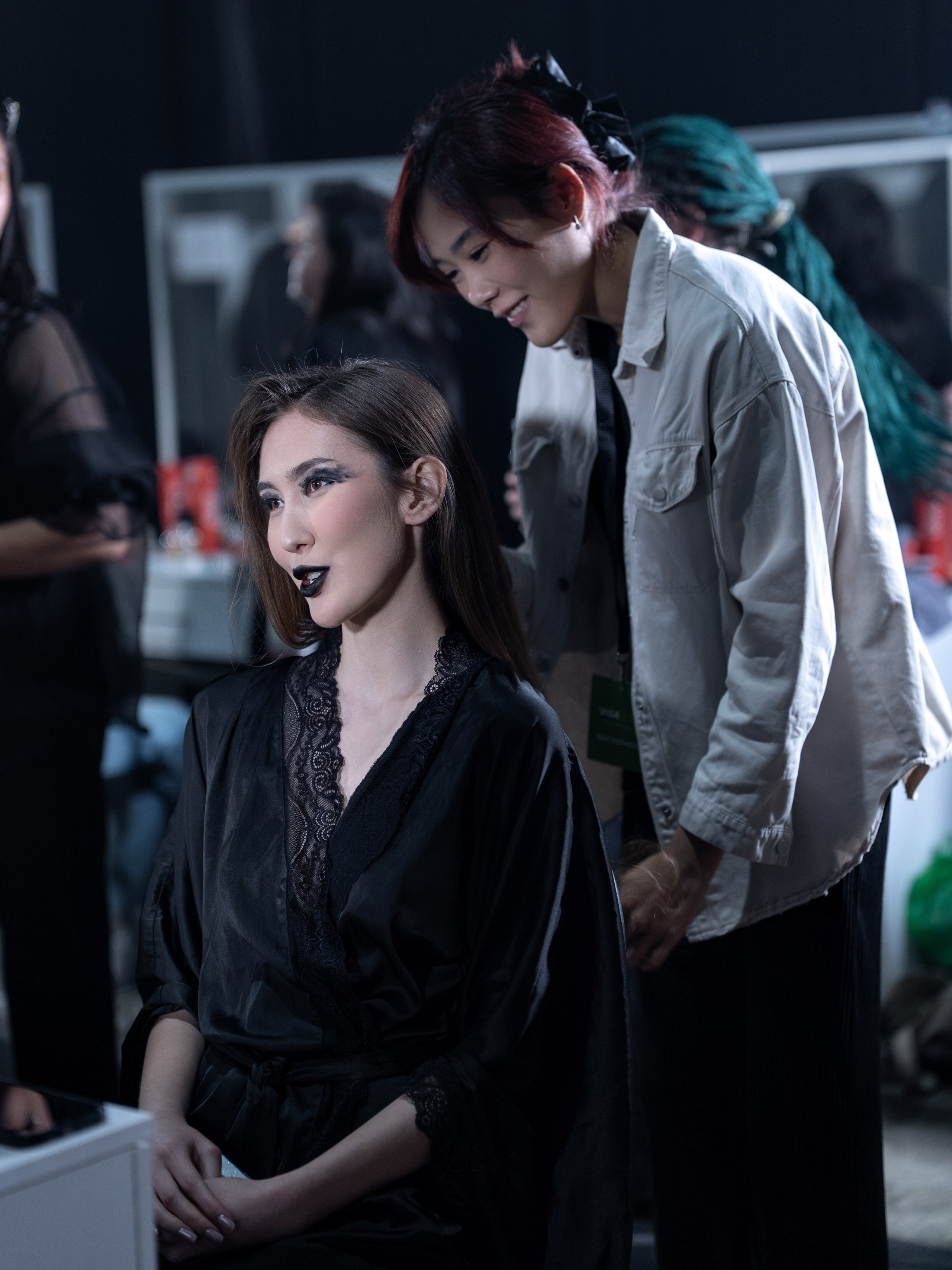 Visa Fashion Week Almaty Pre-Fall 2026 April Backstage Day 2. Сайт Алматинского НЮ АРТ, будуар и фэшн фотографа Дениса Карпенко