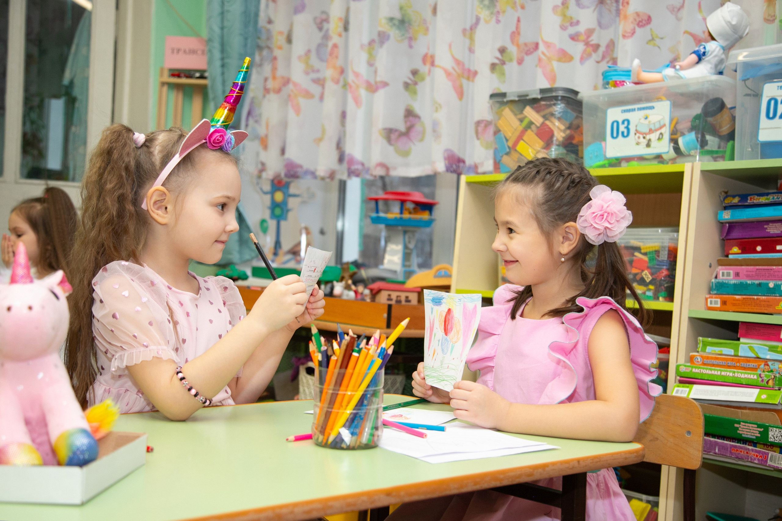 Выпускные альбомы для детского сада. Студия «Фокус» детская фотография Ольги Поповой г. Бийск