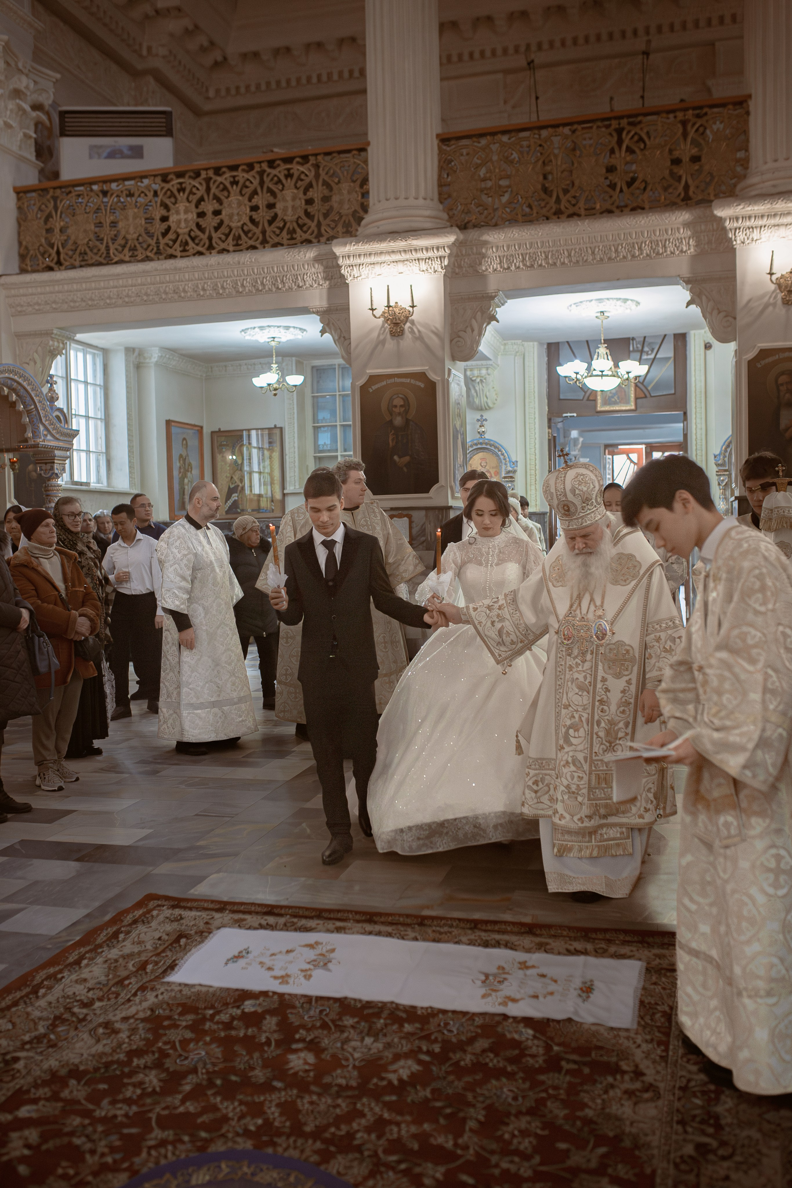 Митрополит Викентий совершил таинство Венчания. Фотограф на Крещение и Венчание в Ташкенте