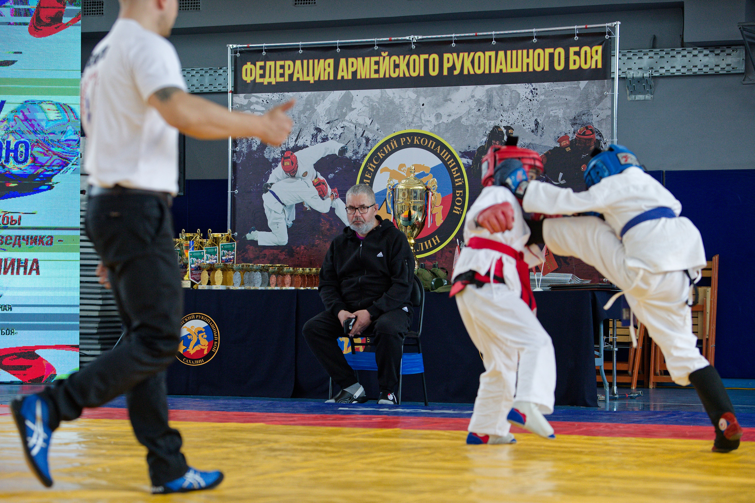 Турнир по армейскому рукопашному бою на кубок Героя России А. Ю. Фомина. Кутузов Евгений Фотограф в Южно-Сахалинске