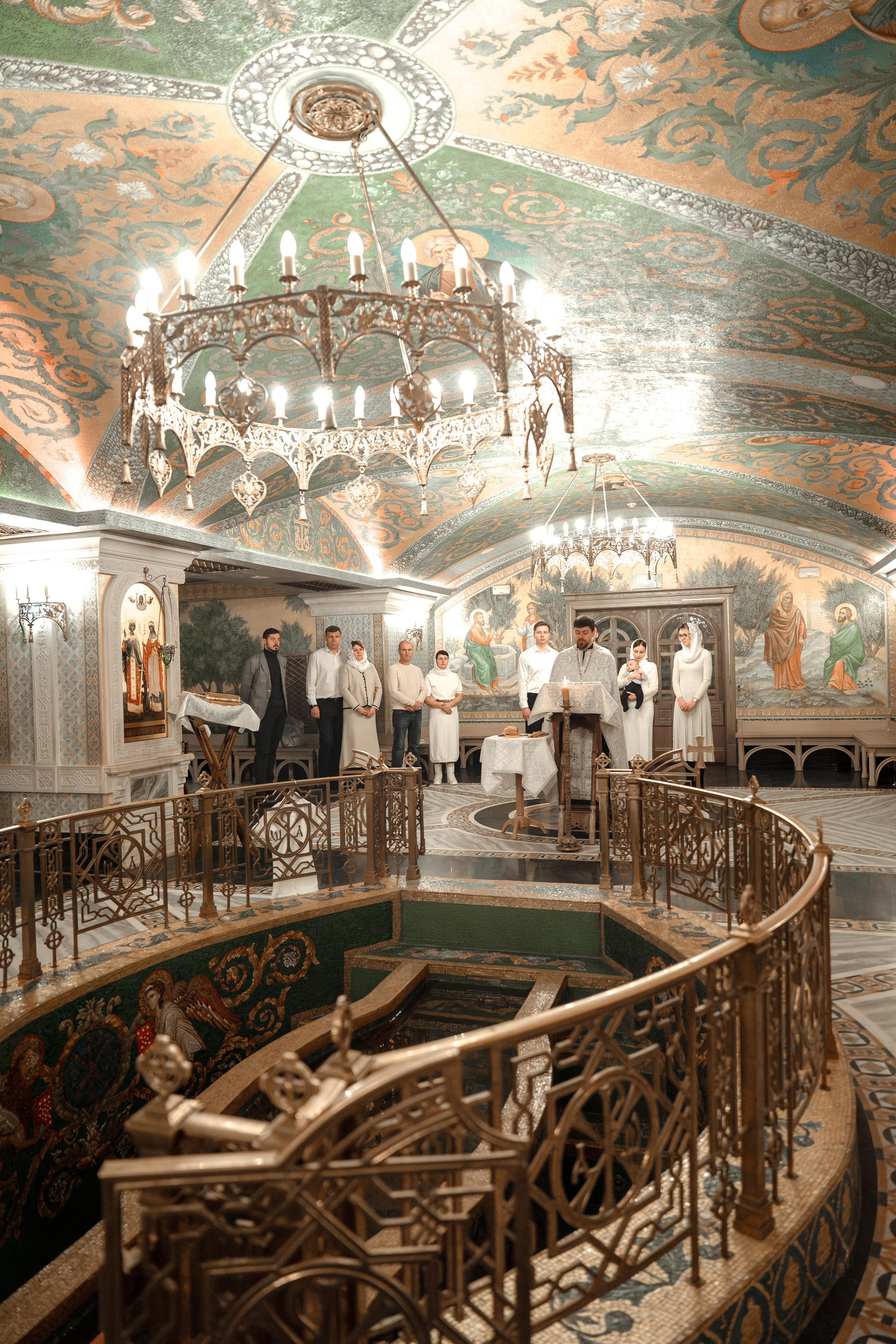 фотограф на крестины в Сретенском монастыре