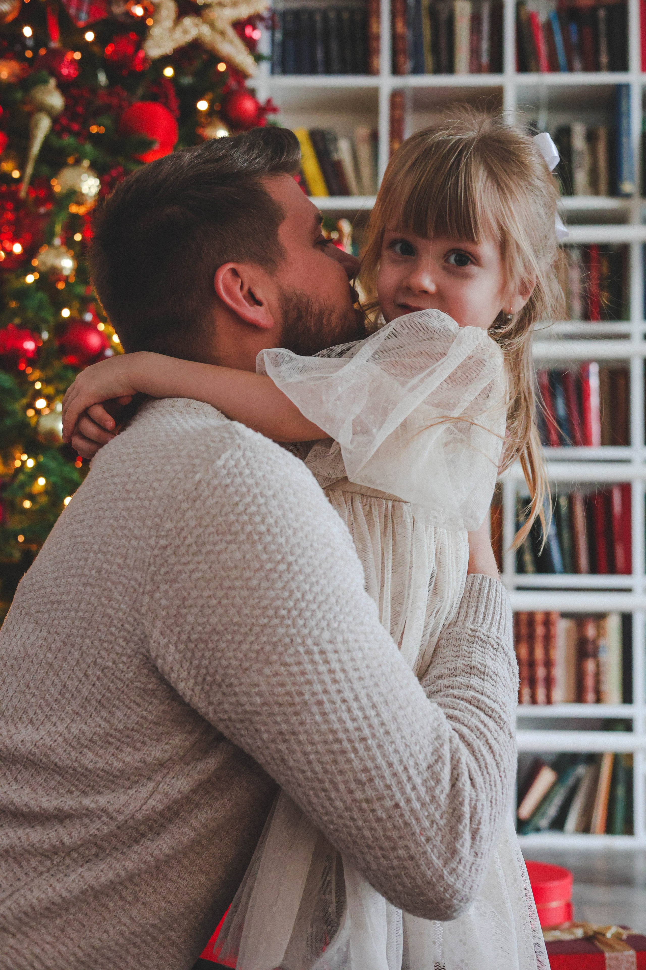 Новогодняя история «Кира и ее семья». Фотограф в Москве Анастасия Калинина