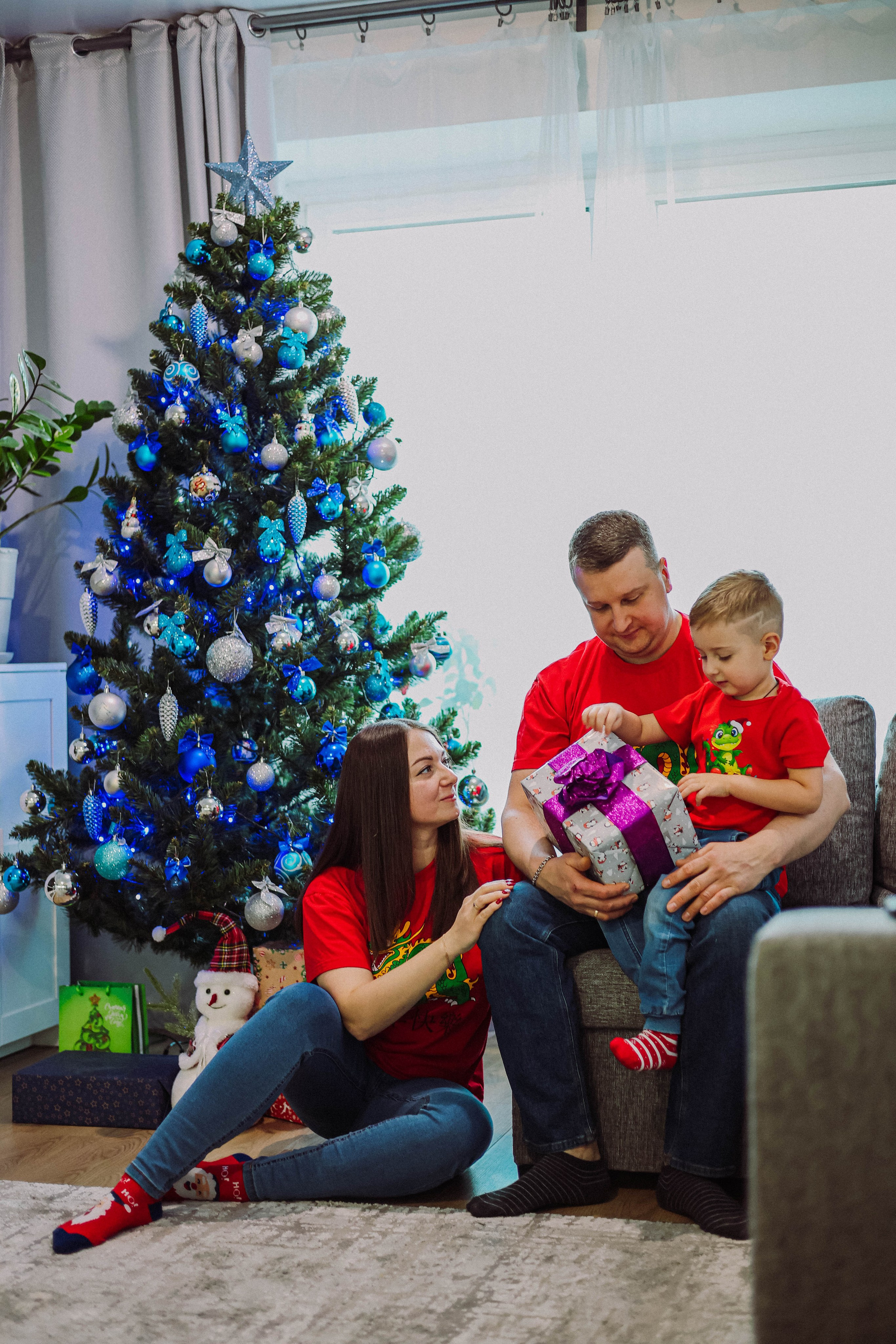 Домашняя история «Алла и ее семья». Фотограф в Москве Анастасия Калинина